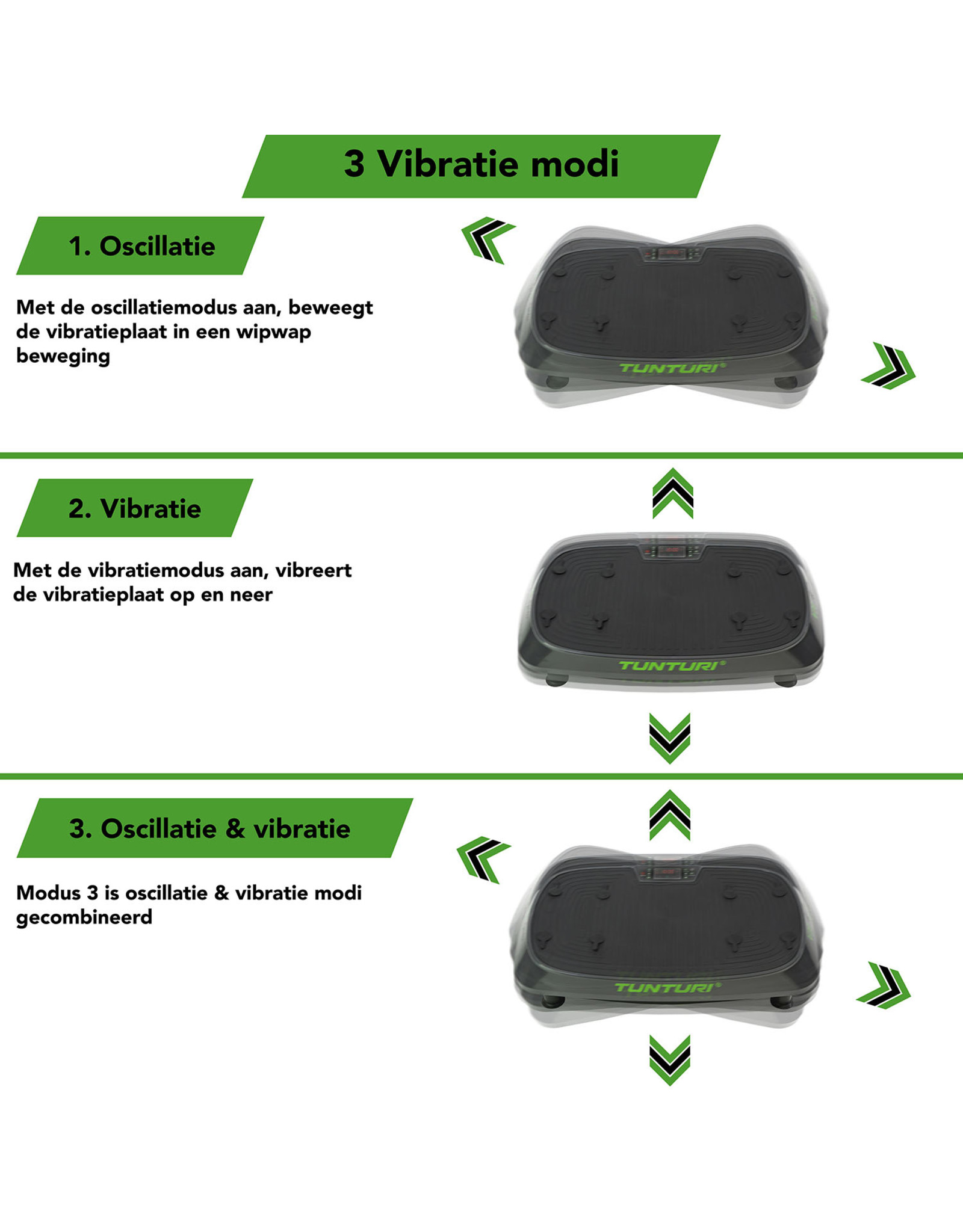 Tunturi Tunturi Cardio Fit V20 Vibration Plate