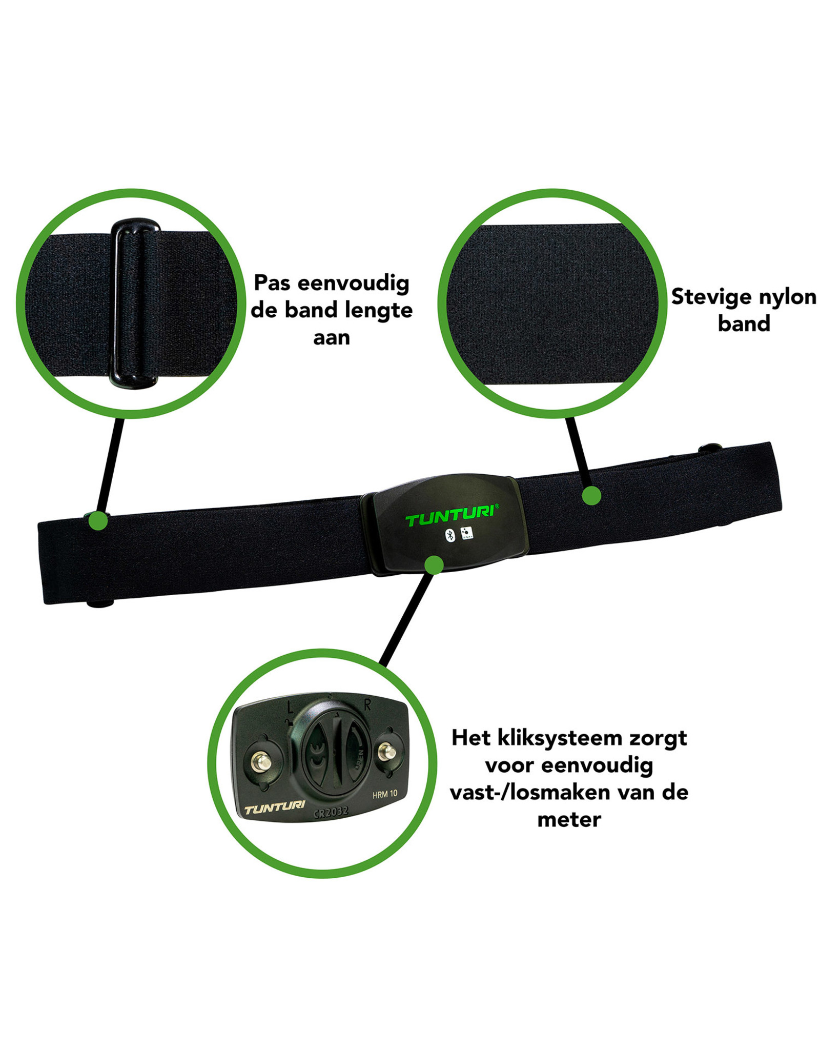 Tunturi Tunturi Digital Heart Rate Monitor Chest Belt (BT/ANT+)