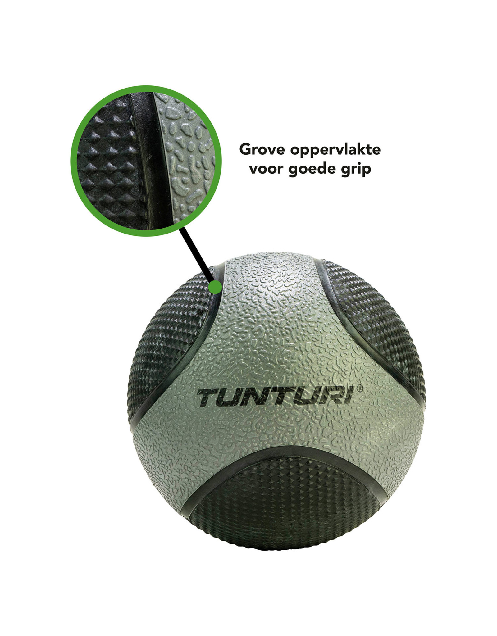 Tunturi Tunturi Medicine Ball 5kg, Grey/Black