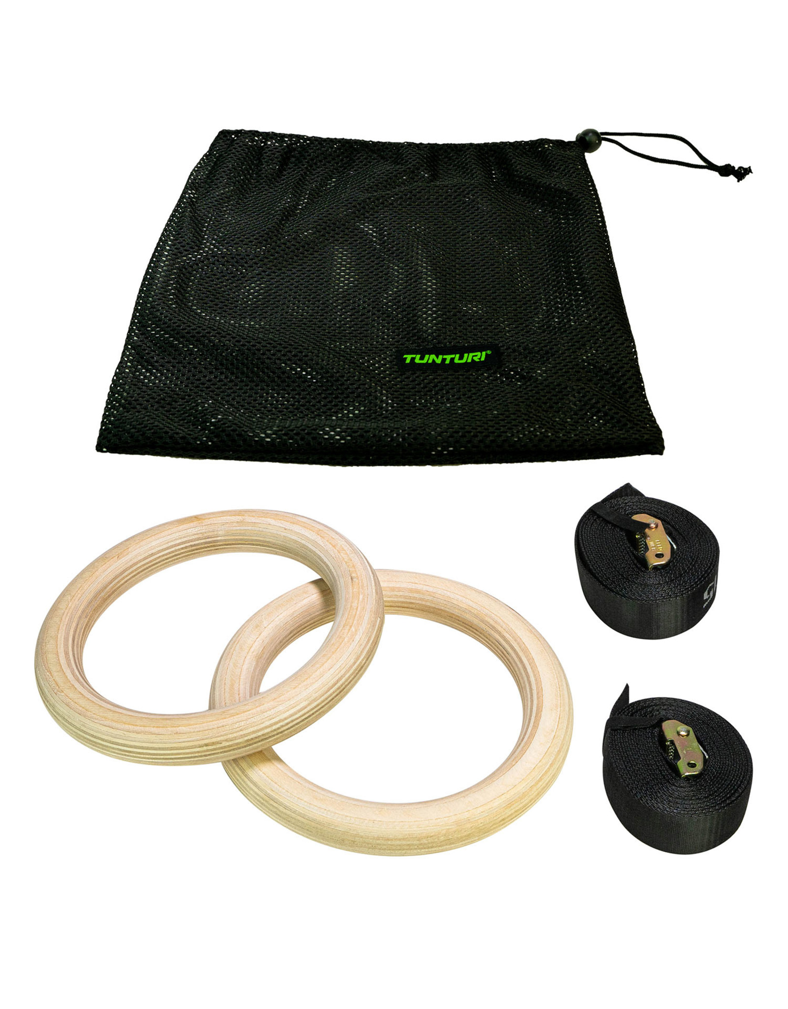 Tunturi Tunturi Wooden Gym Ring, 32mm