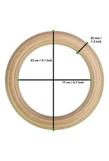 Tunturi Tunturi Wooden Gym Ring, 32mm