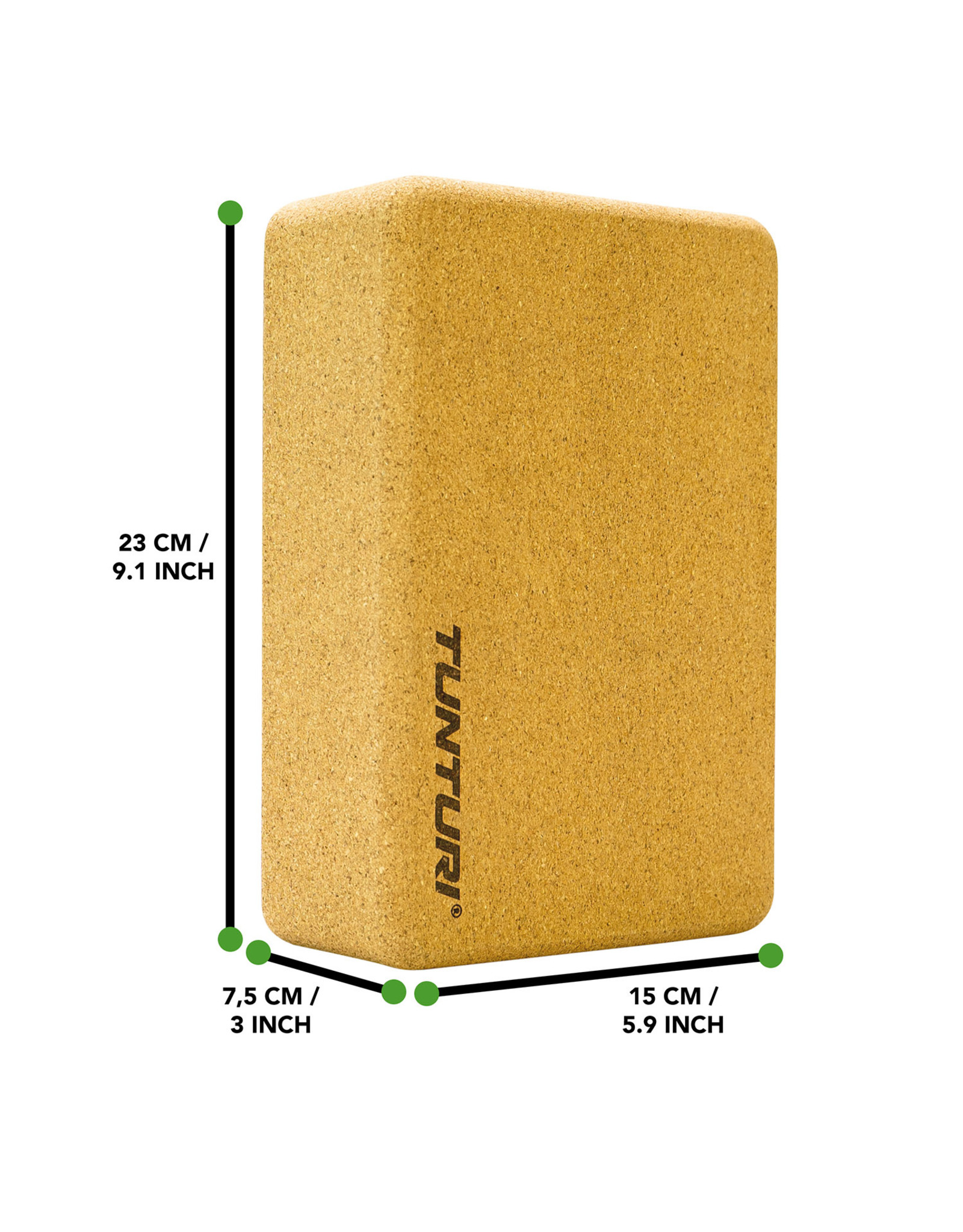 Tunturi Tunturi Cork Yoga Block