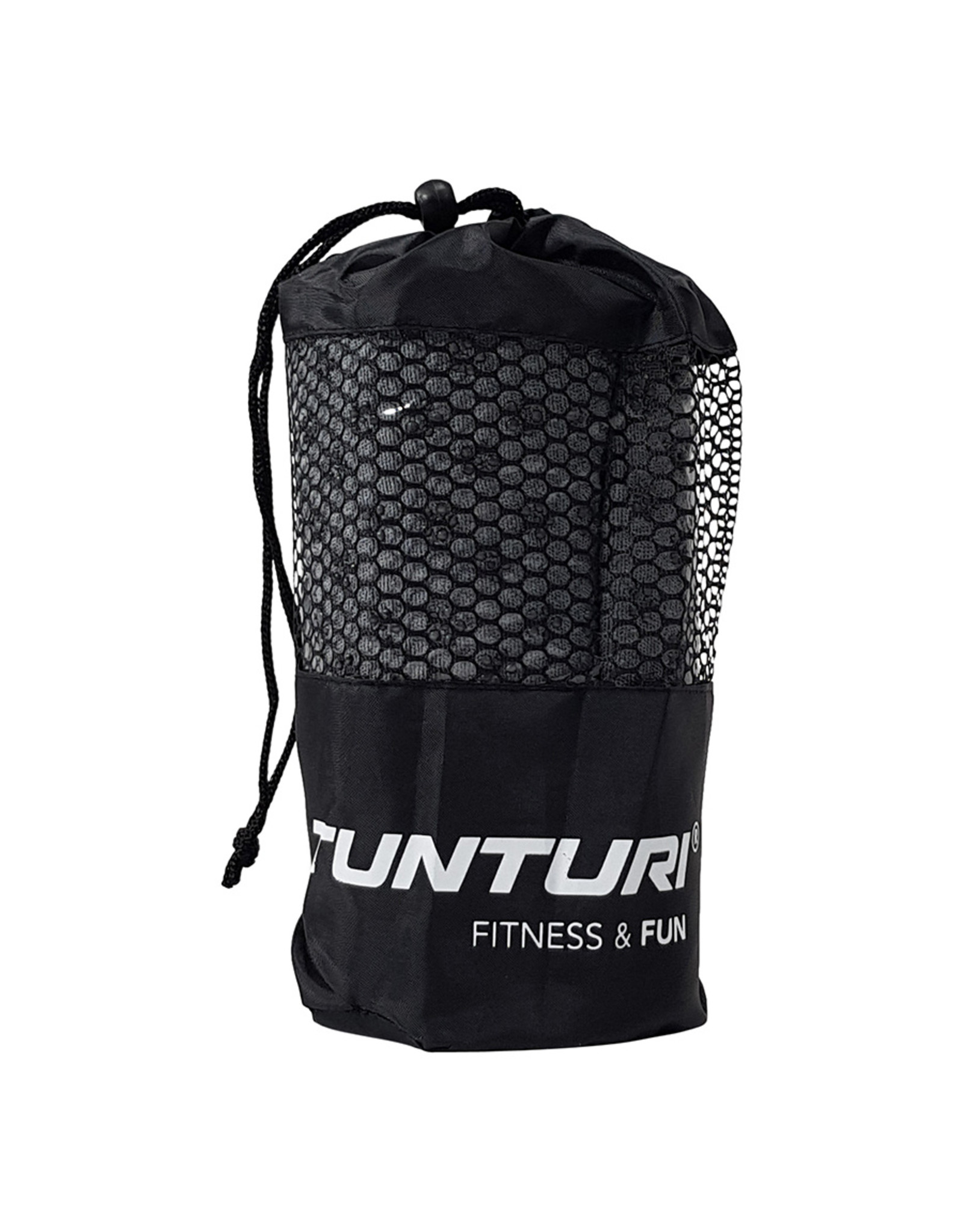 Tunturi Tunturi Yoga Towel 180-63 Grey With Carry Bag