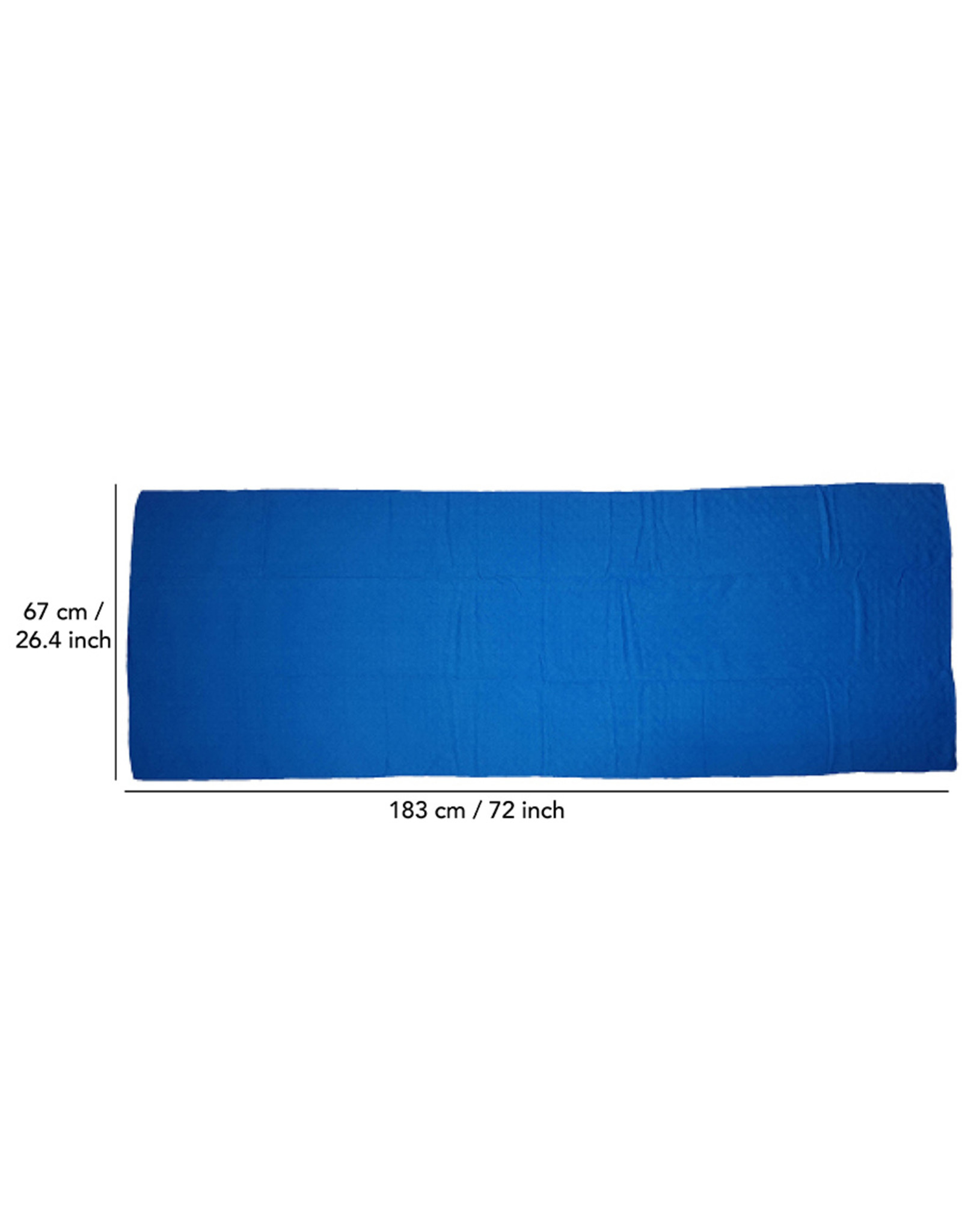 Tunturi Tunturi Yoga Towel 180-63 Blue With Carry Bag