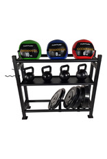 Tunturi Tunturi Wall-Kettle-Bumper Multi Storage Rack (1/2)