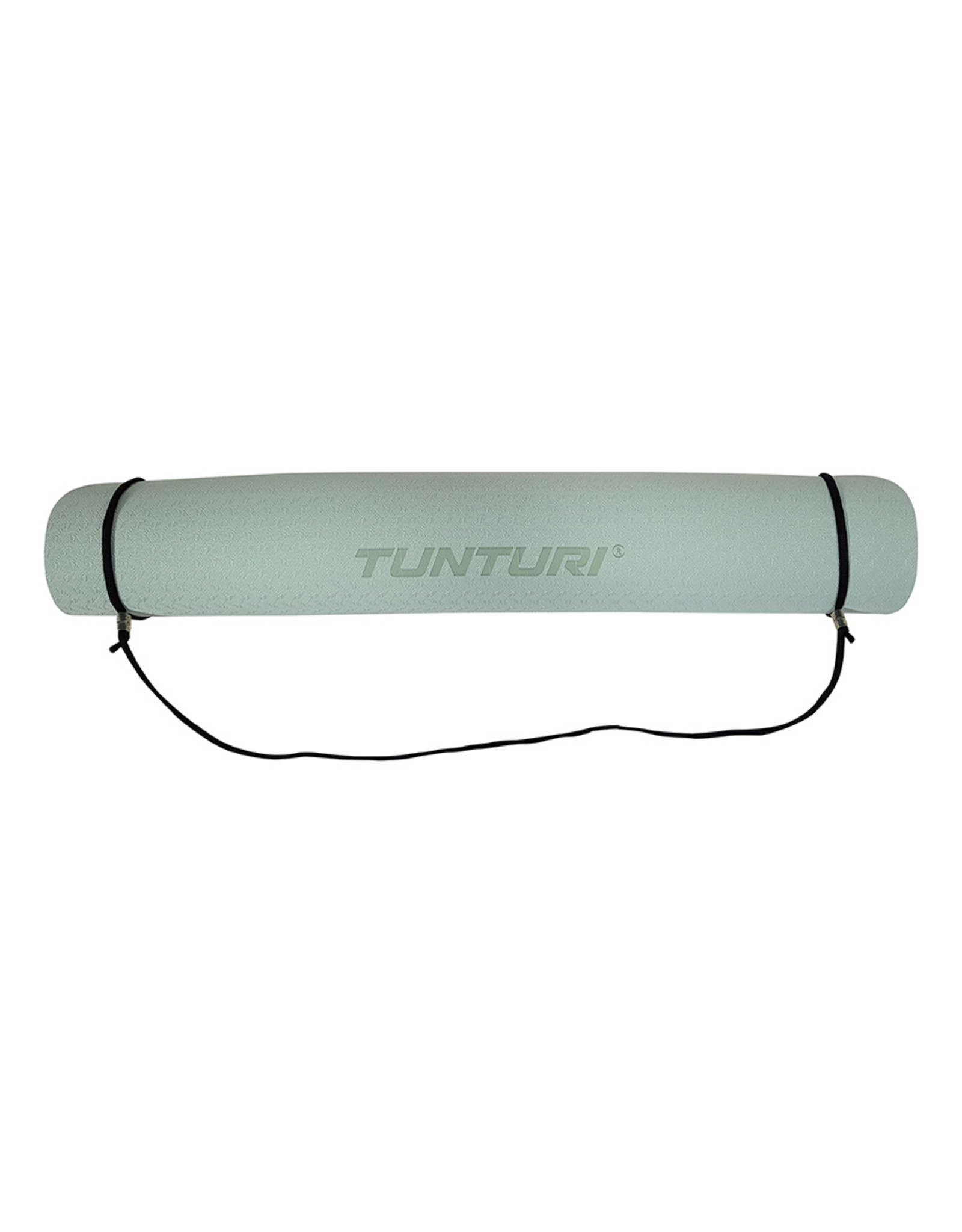 Tunturi Tunturi TPE Yogamat 4mm Dark/Light blue, Black crd