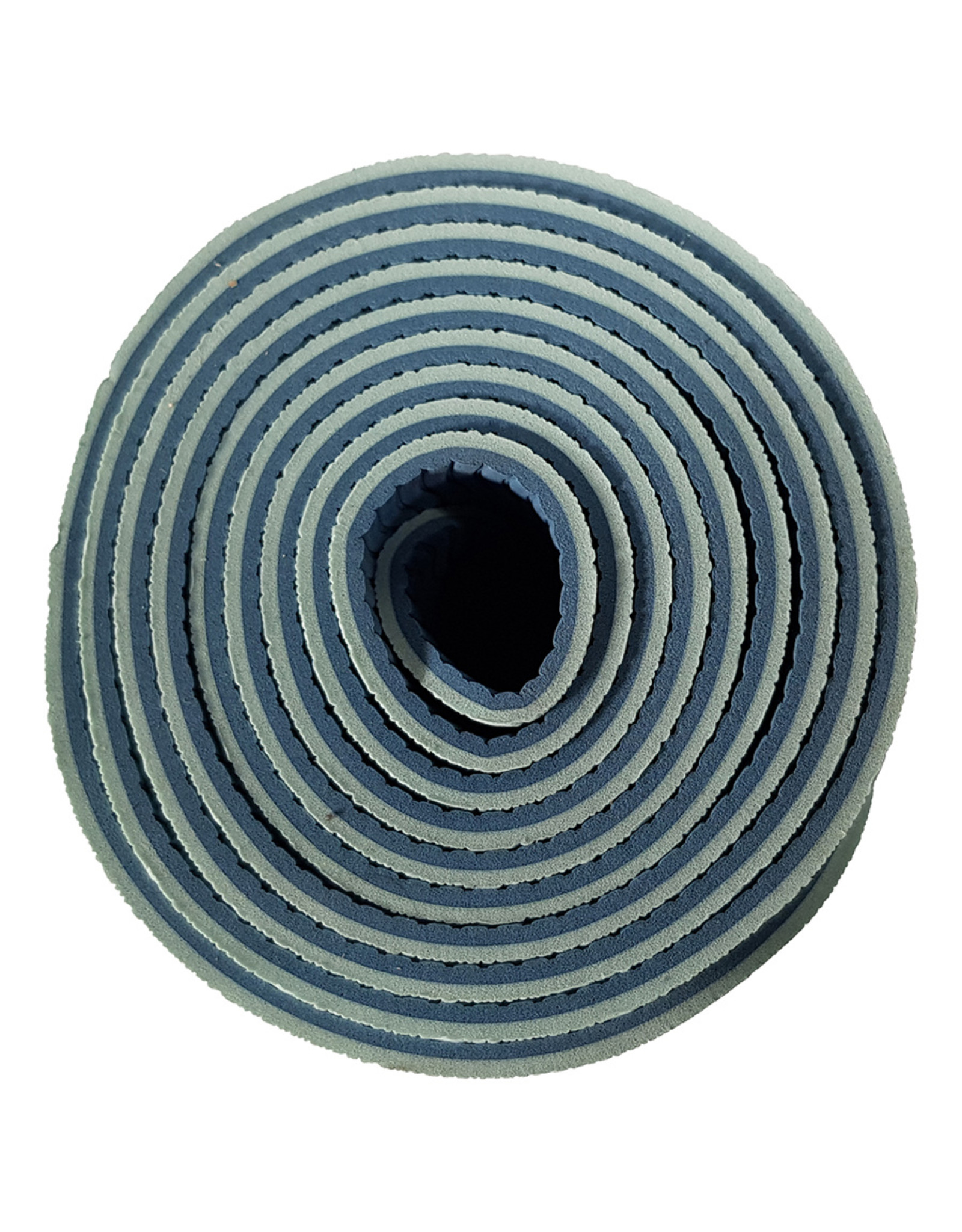 Tunturi Tunturi TPE Yogamat 4mm Dark/Light blue, Black crd