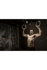 Tunturi Tunturi Gym Rings Wood, Dia 23cm, 28mm, Incl Belt 3,8cm*4,6m