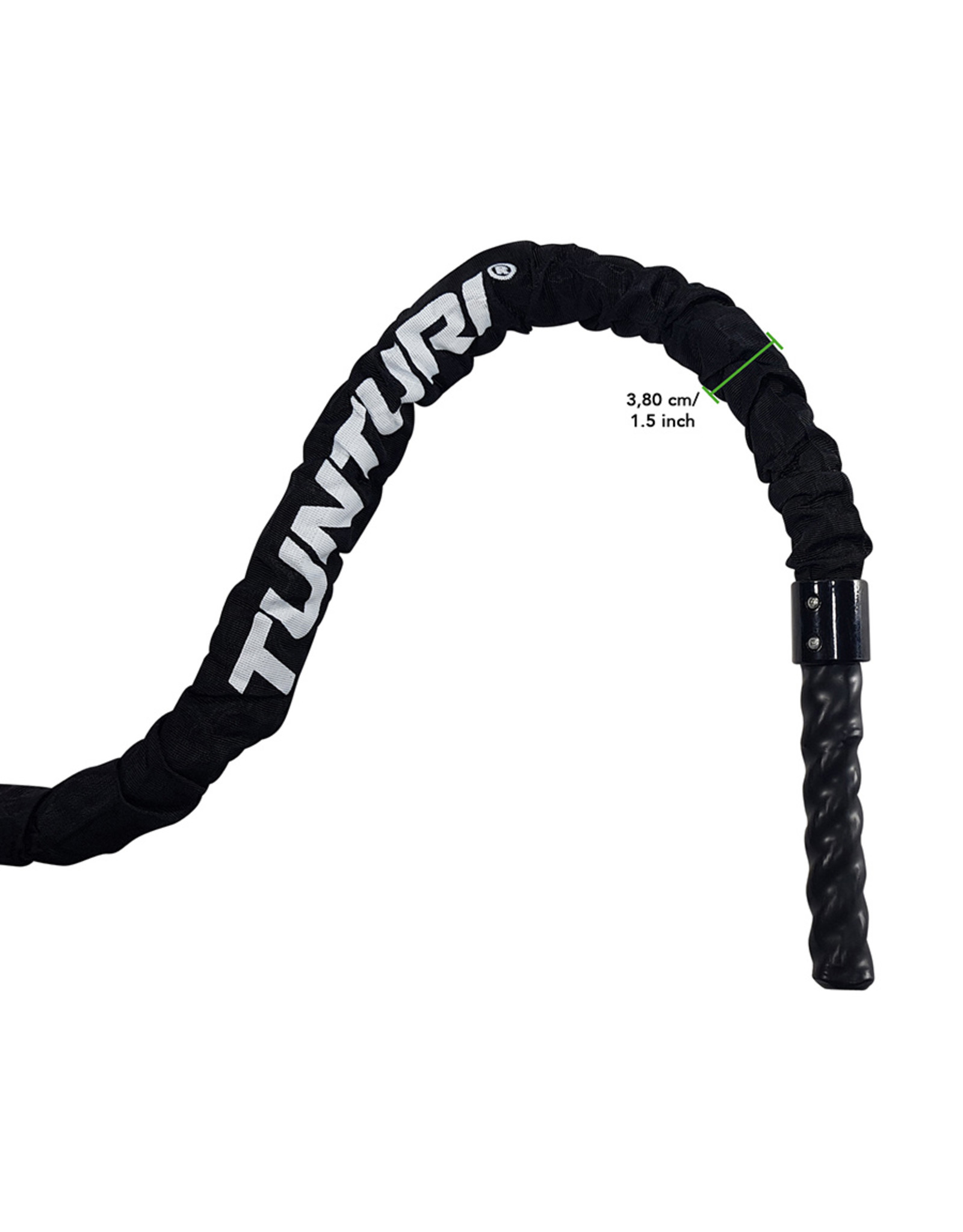 Tunturi Tunturi Pro Battle Rope With Protection, 10m