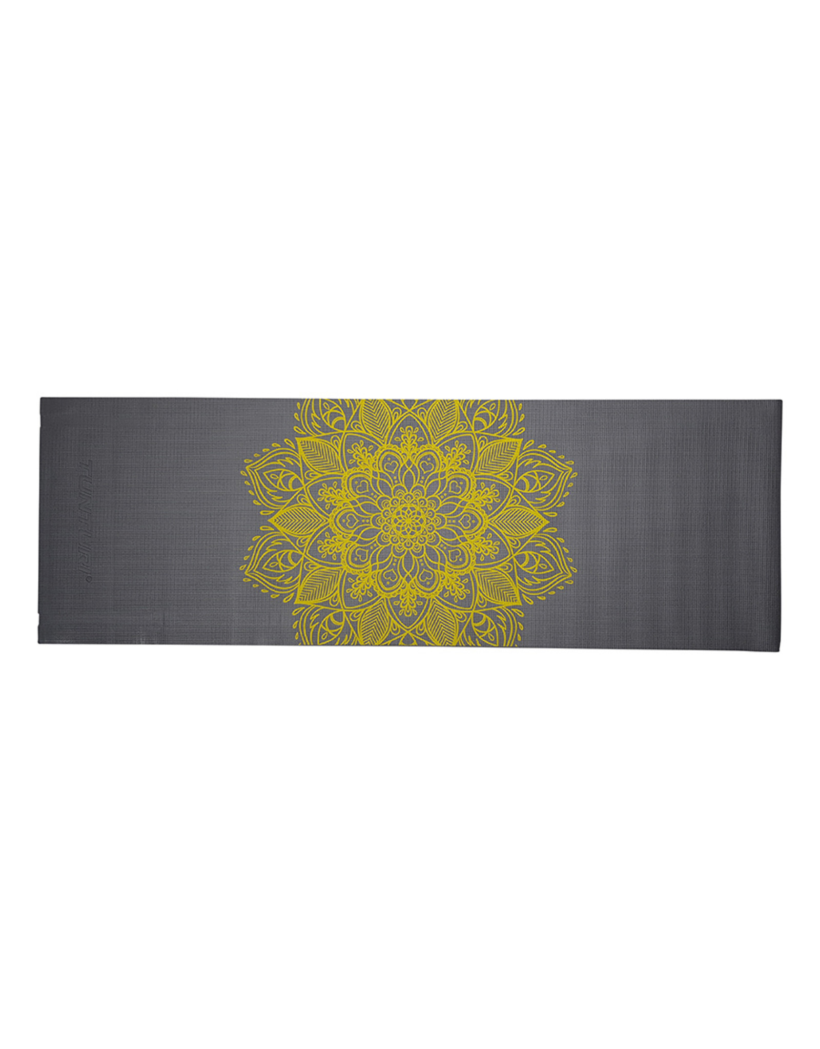 Tunturi Tunturi PVC Yogamat 4mm Anthracite With Print