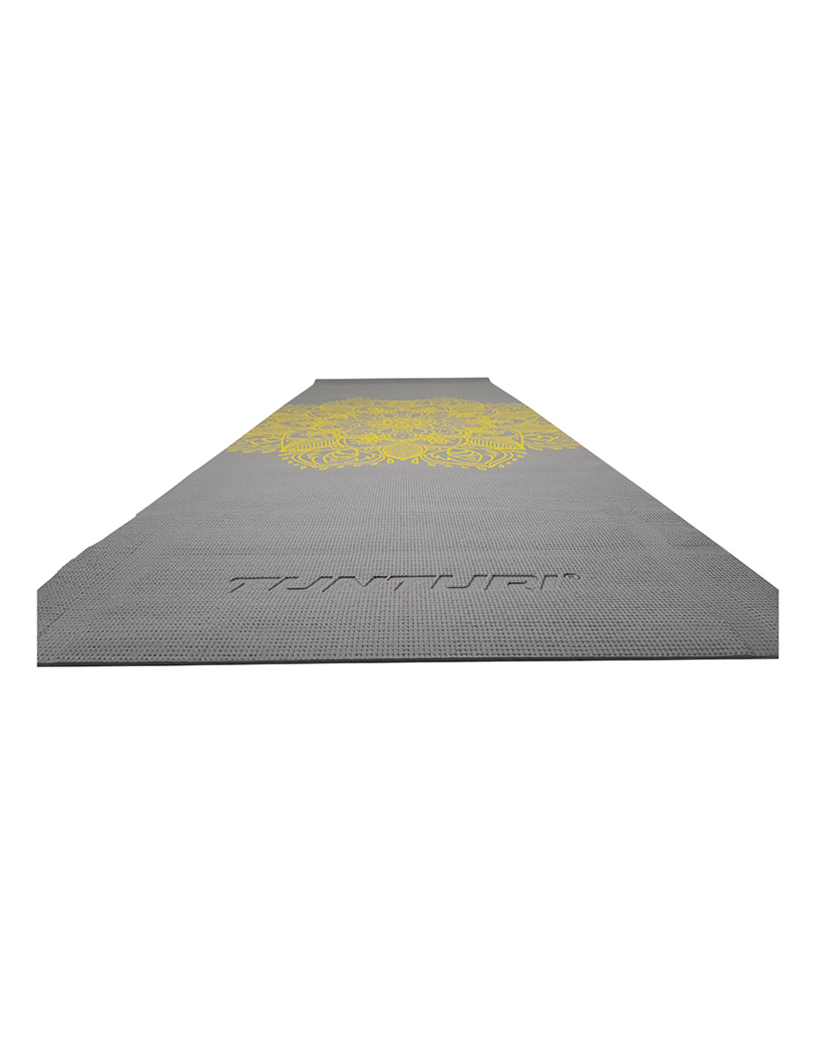Tunturi Tunturi PVC Yogamat 4mm Anthracite With Print