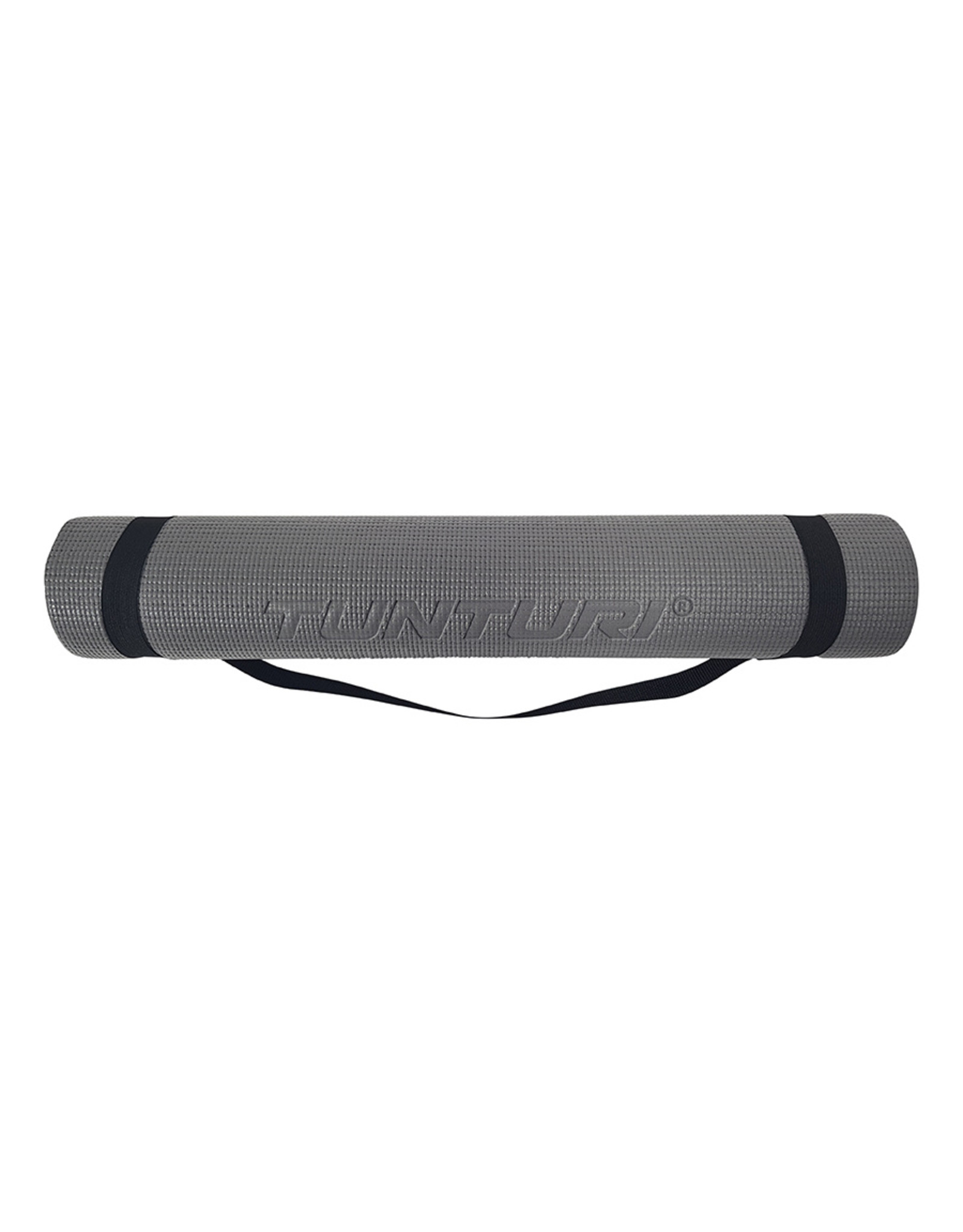 Tunturi Tunturi PVC Yogamat 4mm Anthracite With Print