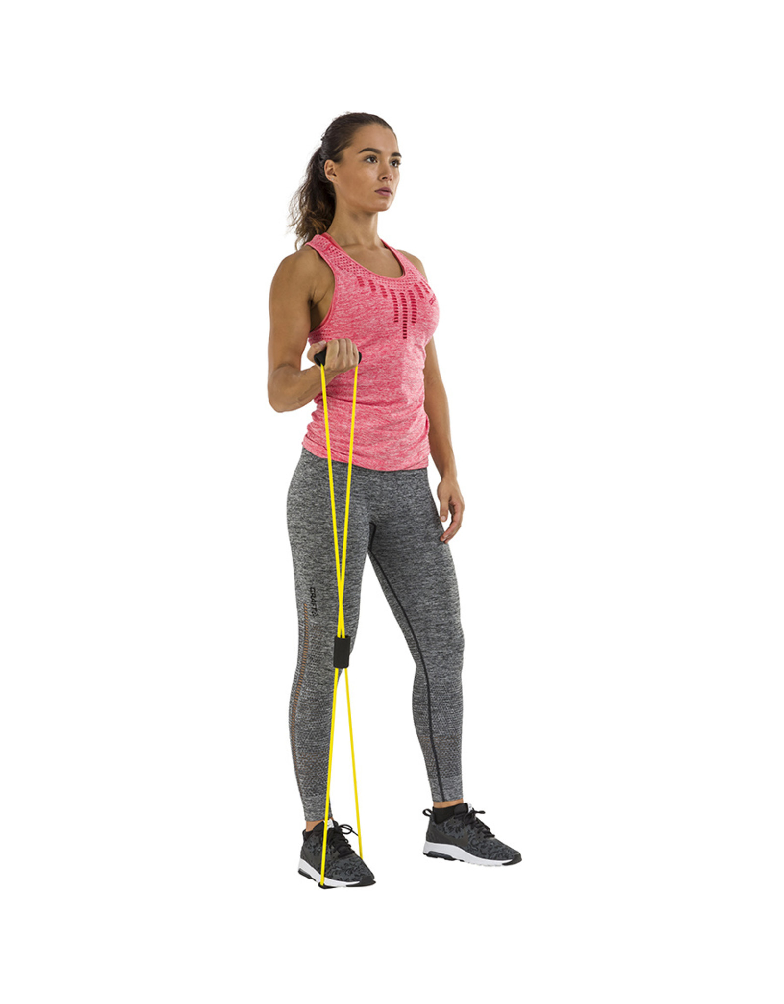 Tunturi Tunturi Tubing Set with Grip, Light, Yellow