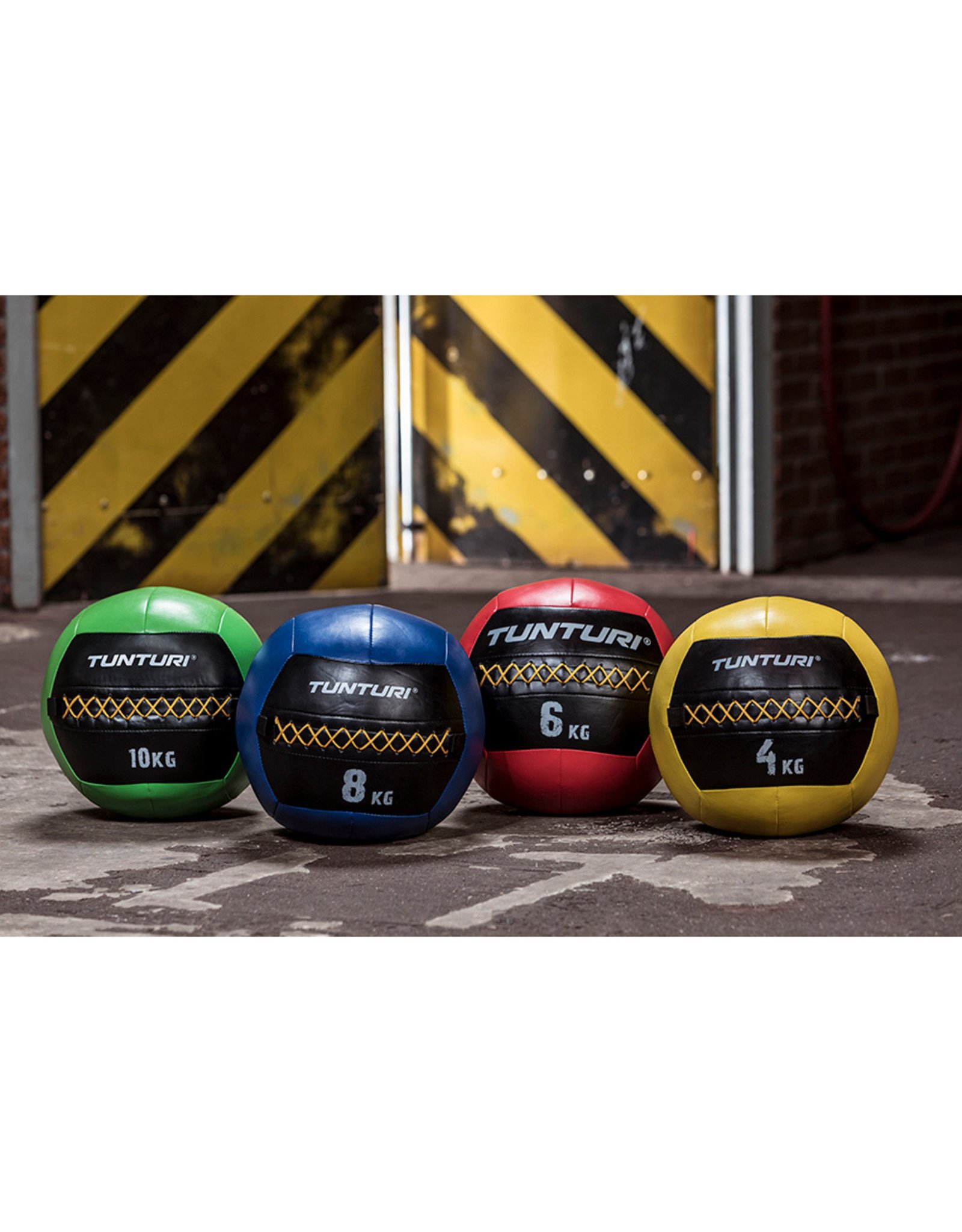 Tunturi Tunturi Wall Ball 4kg Yellow