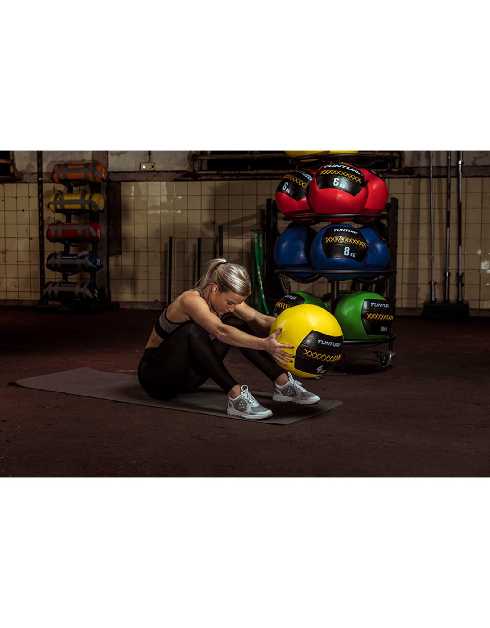 Tunturi Tunturi Wall Ball 8kg Blue