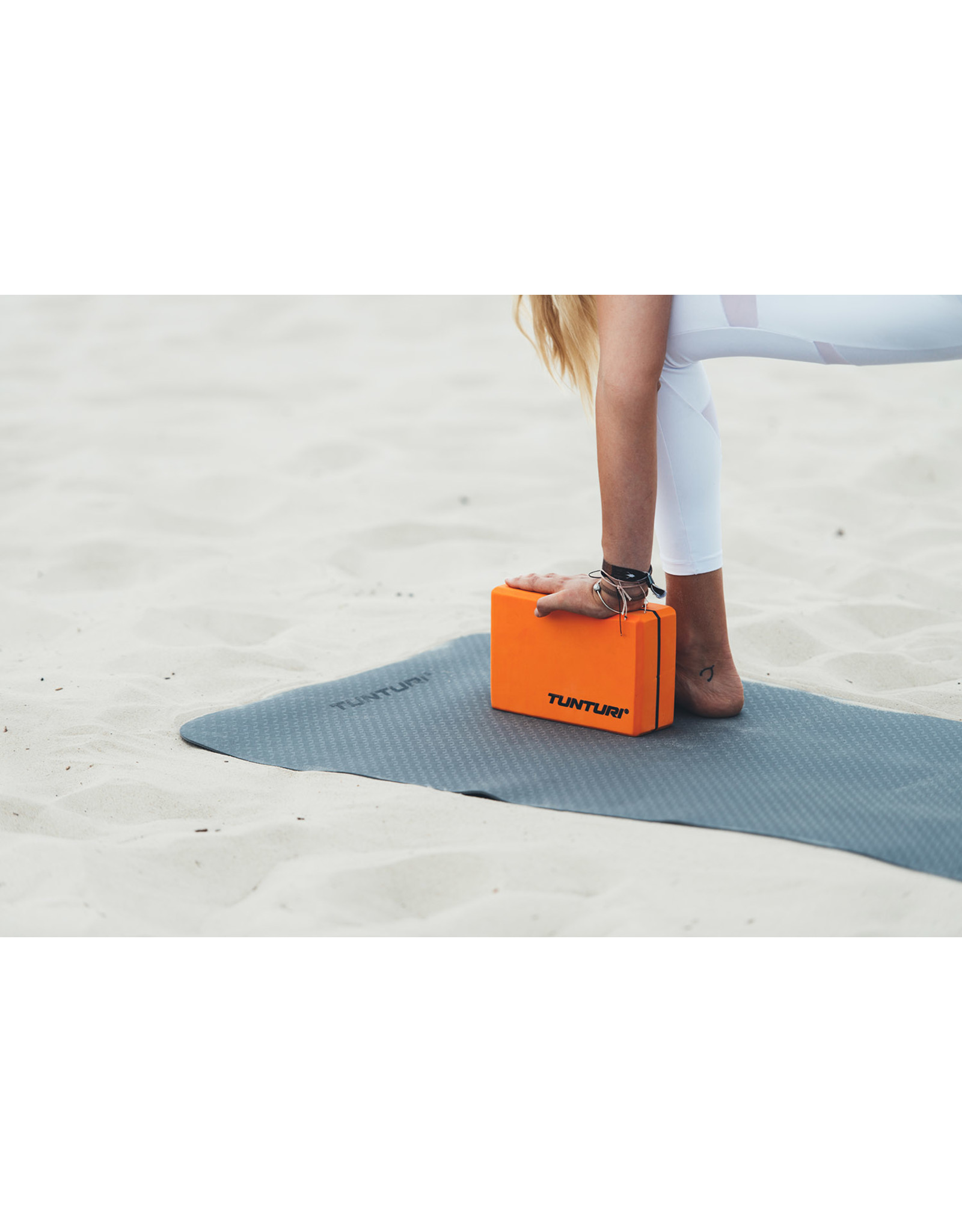 Tunturi Tunturi Yoga Block, Orange/Black