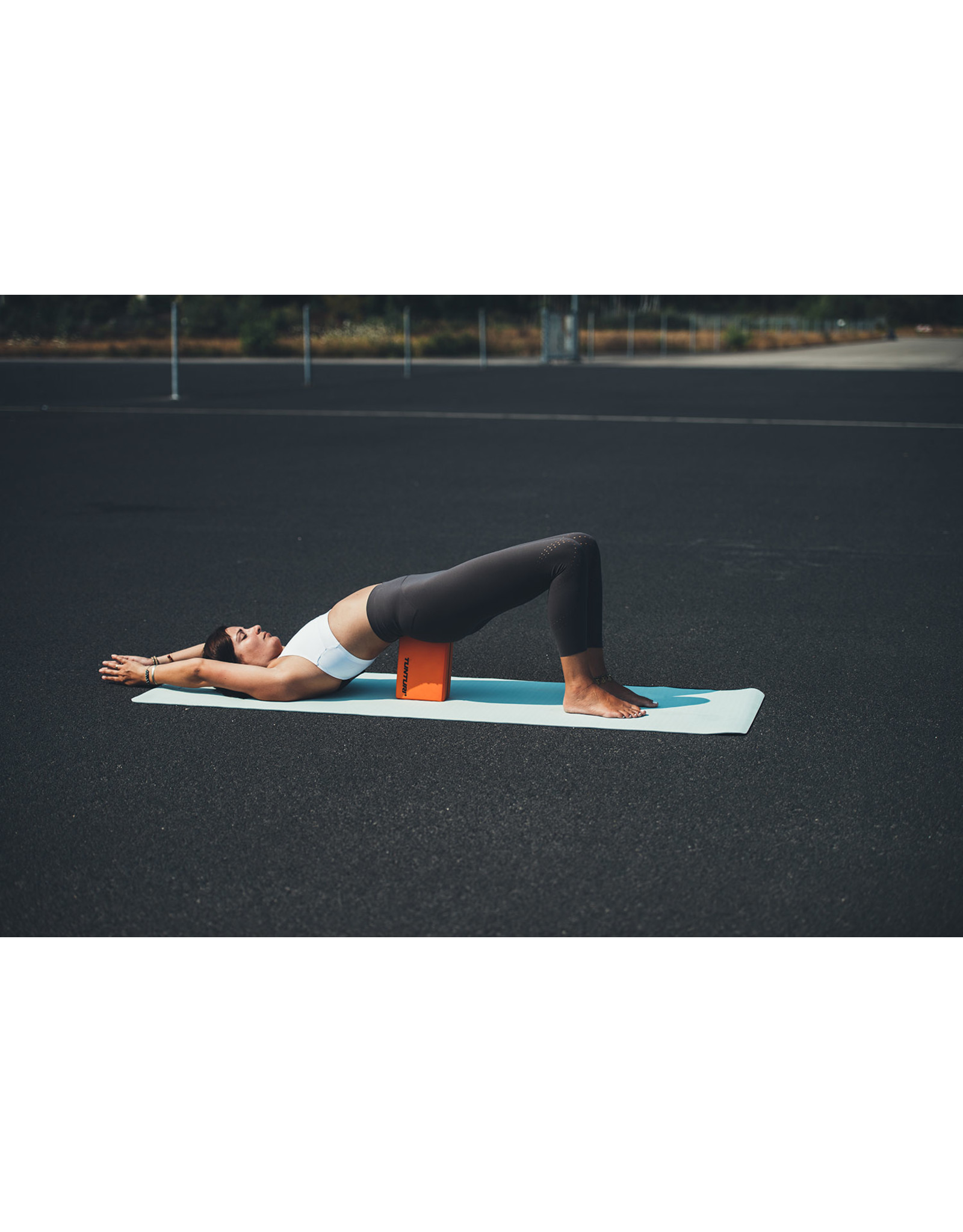 Tunturi Tunturi Yoga Block, Orange/Black