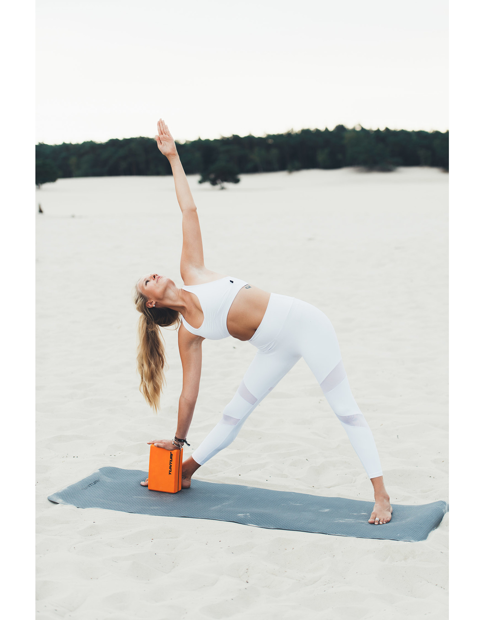 Tunturi Tunturi Yoga Block, Orange/Black