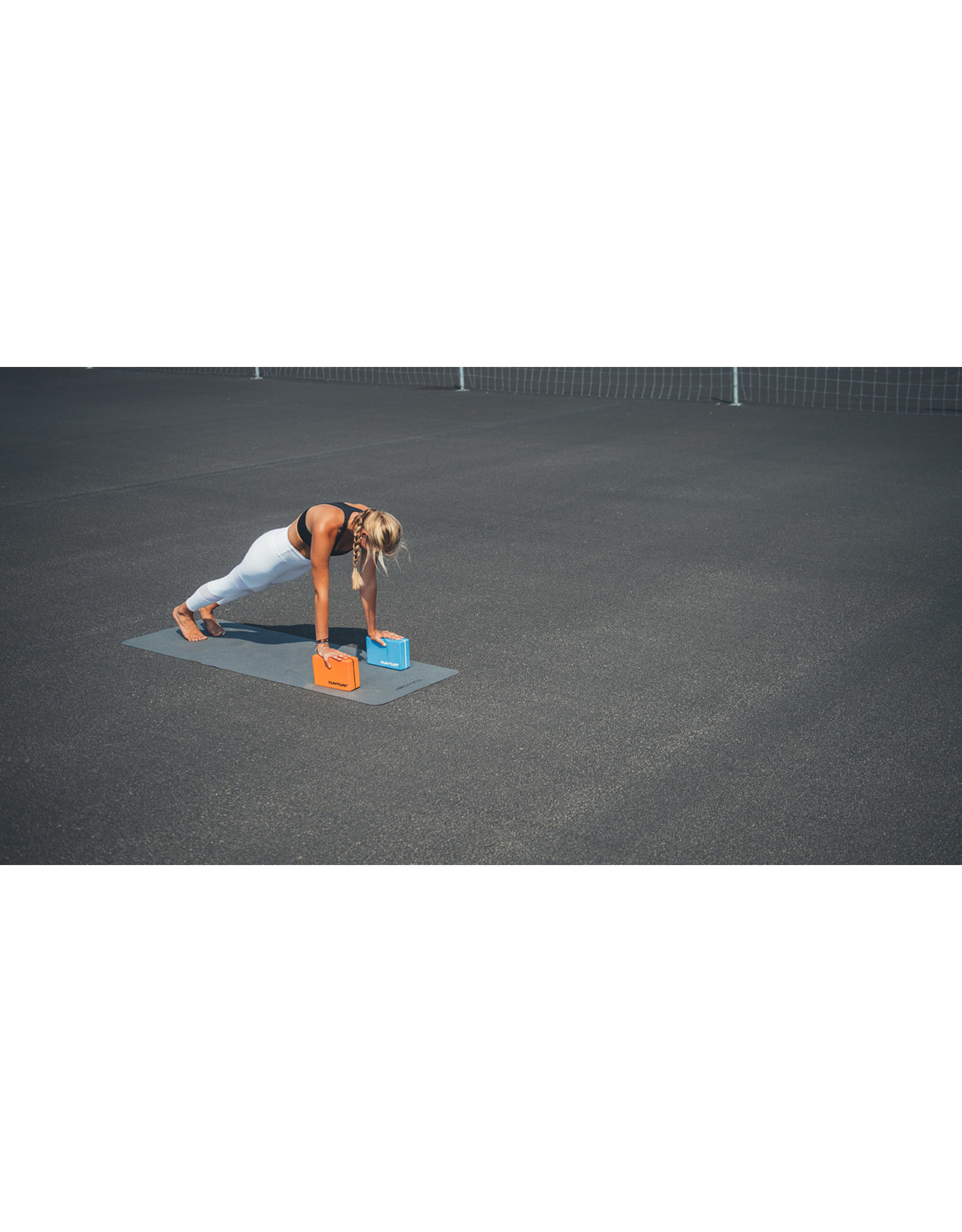 Tunturi Tunturi Yoga Block, Orange/Black