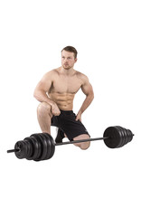 Tunturi Tunturi Vinyl Barbell/Dumbbell Set 50Kg