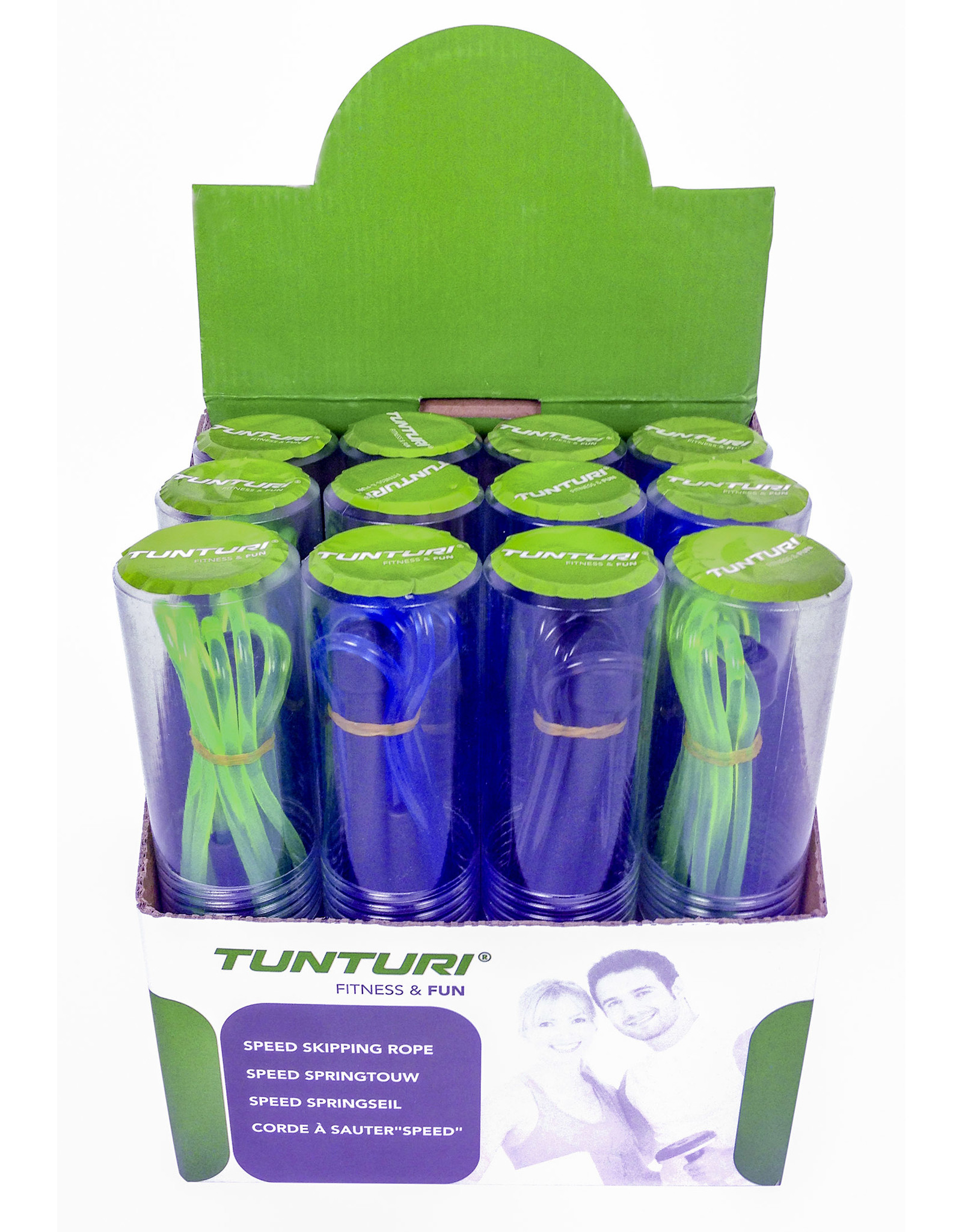 Tunturi Tunturi Jumprope 12pcs in Color Display