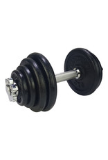 Tunturi Tunturi Dumbbellset 15kg, with 1 Bar Screw