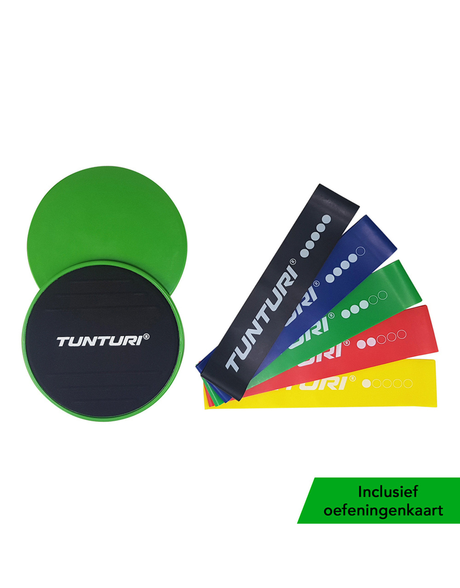 Tunturi Tunturi Resistance & Core Sliders Set