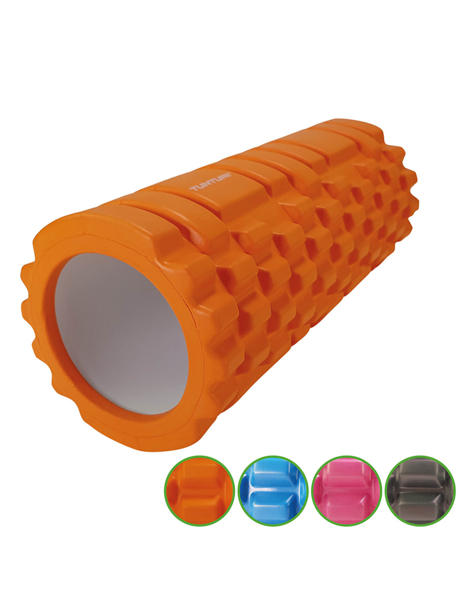 Tunturi Tunturi Yoga Foam Grid Roller, 33cm, Orange