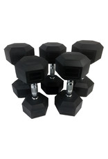 Tunturi Tunturi Rubber Dumbbells Set 12-20 kg (5 pairs, 160kg)