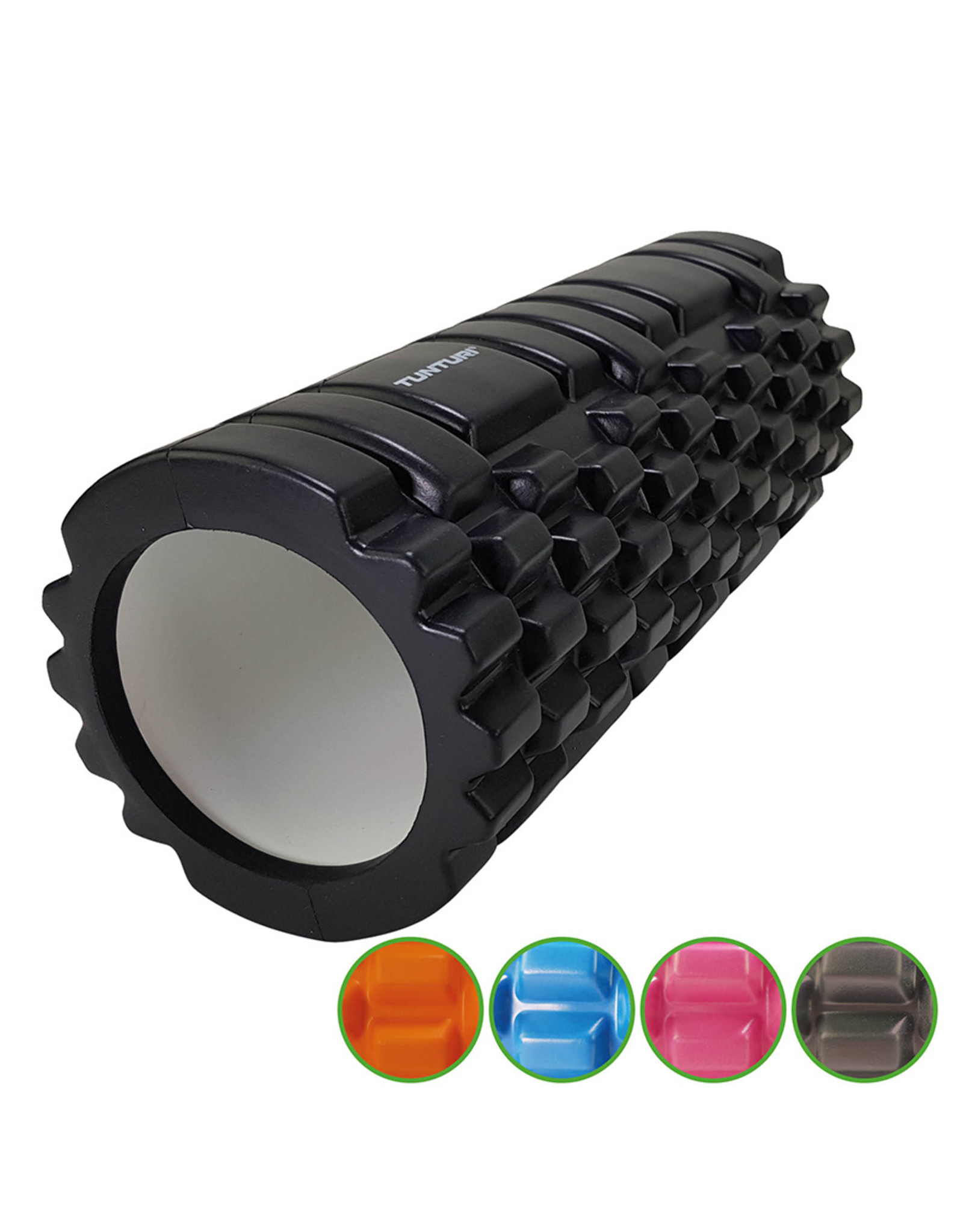 Tunturi Tunturi Yoga Foam Grid Roller, 33cm, Black