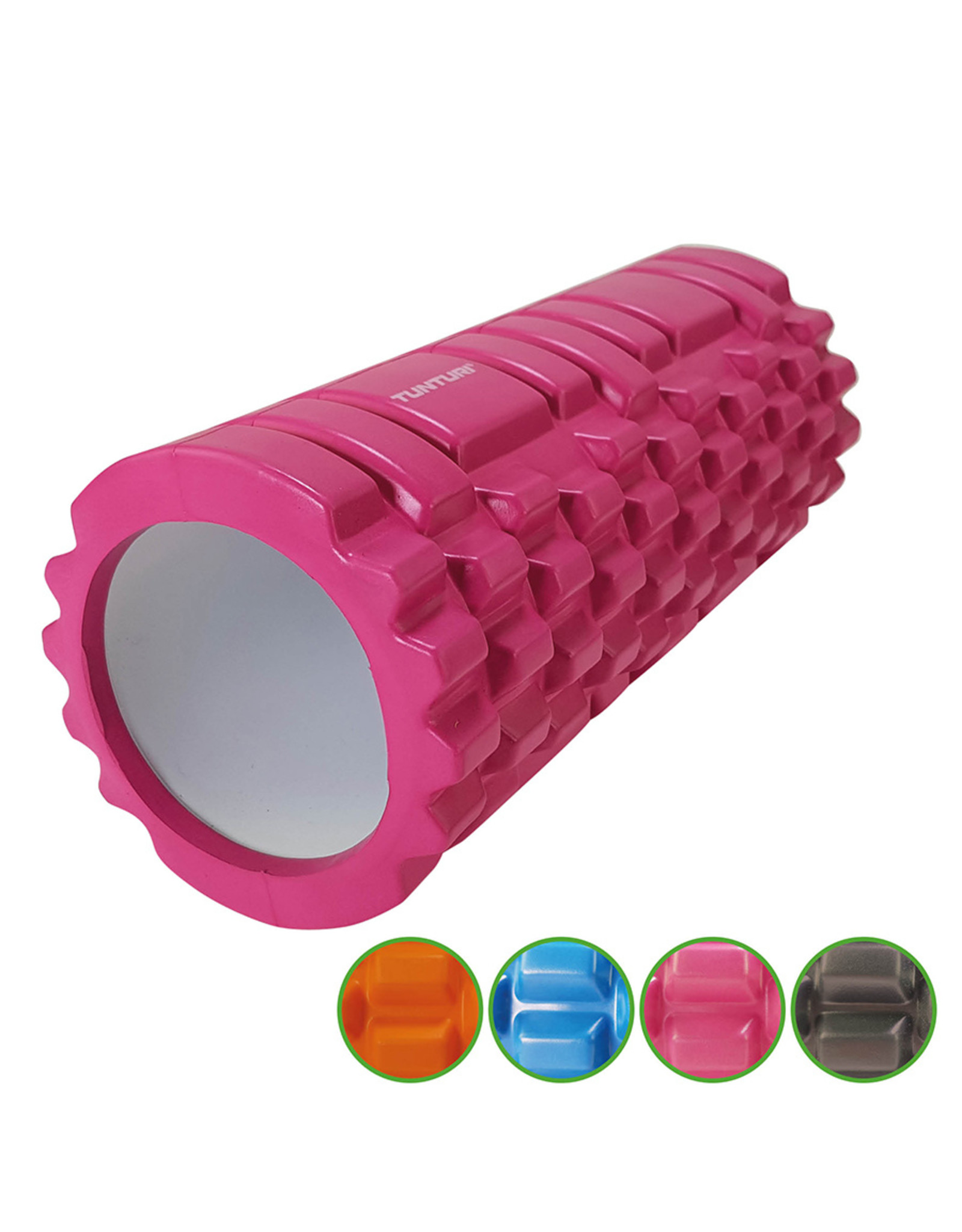 Tunturi Tunturi Yoga Foam Grid Roller, 33cm, Pink