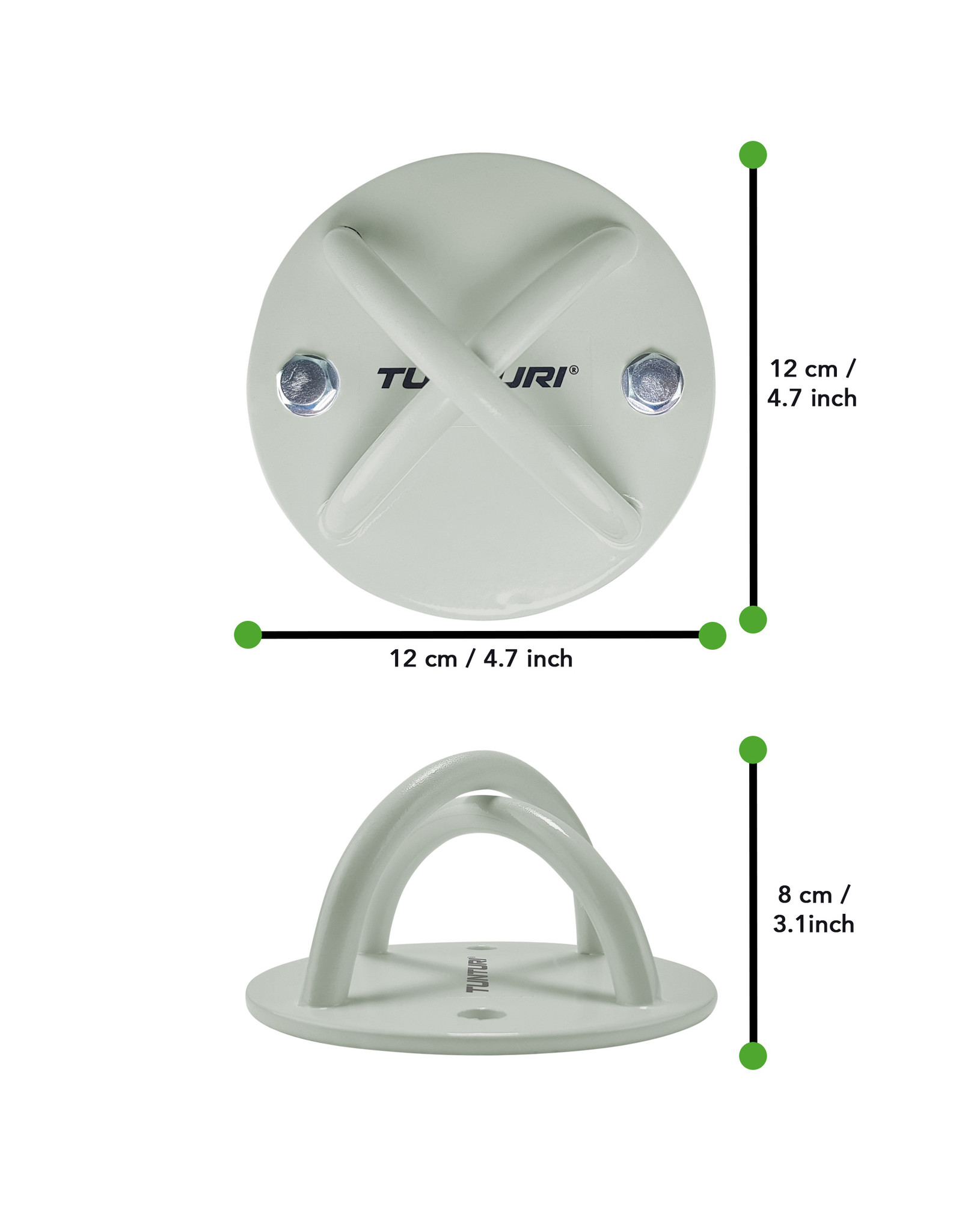 Tunturi Tunturi Suspension Trainer Mount, Grey