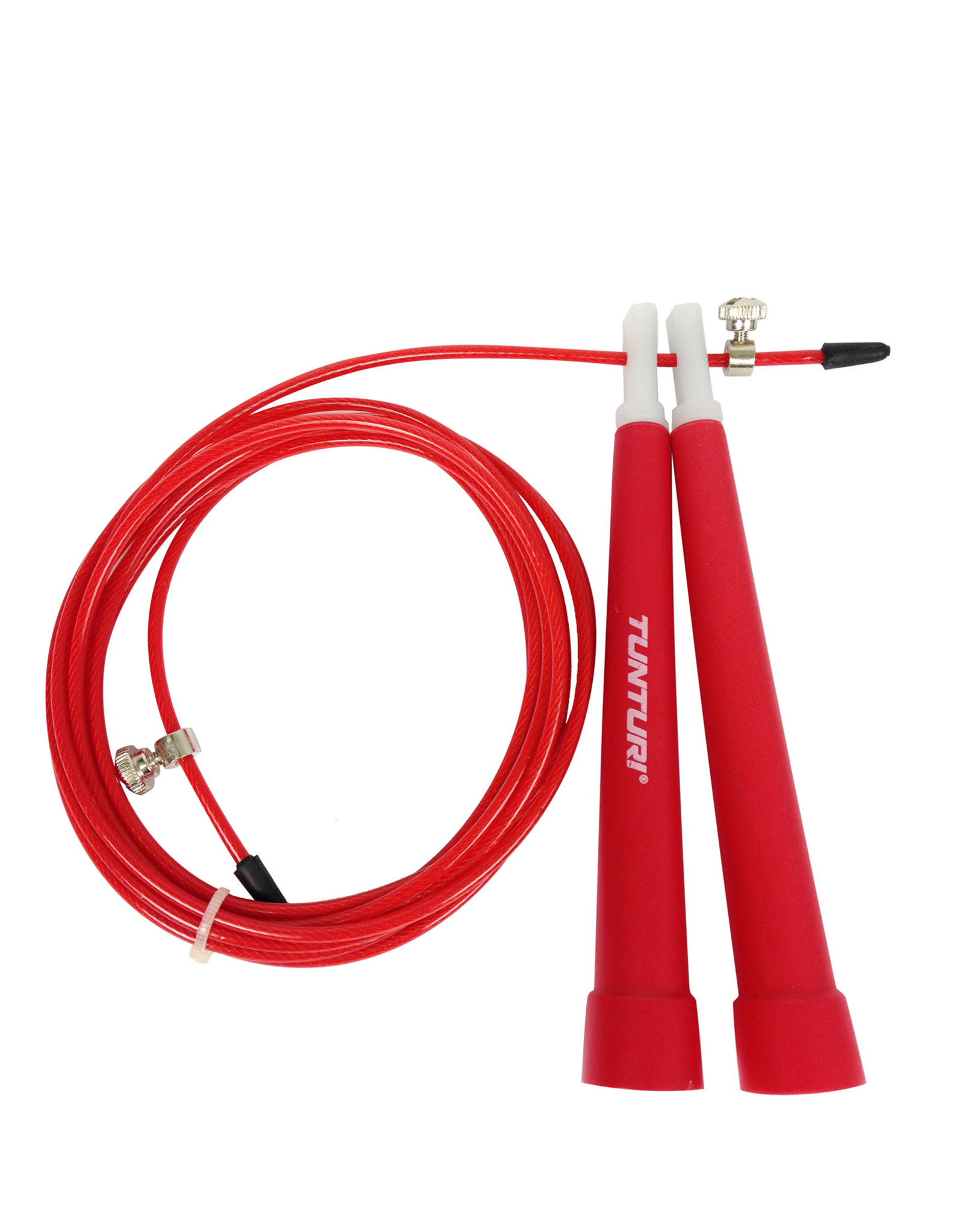 Tunturi Tunturi Jumprope Steel, Adjust. Length, Red