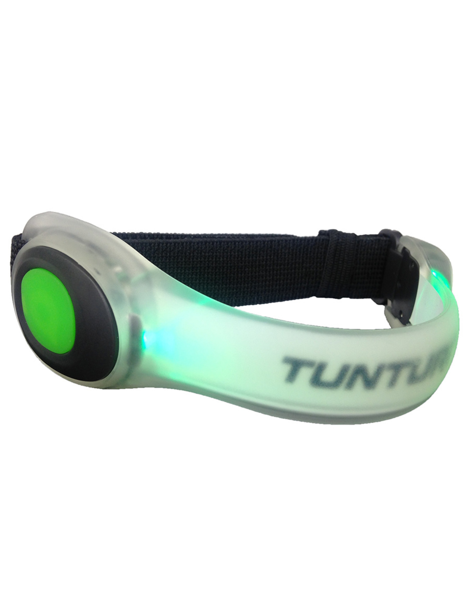 Tunturi Armband - LED - Hardloop verlichting - Led armband hardlopen -  Hardloop lampjes - Groen - NiemanSports