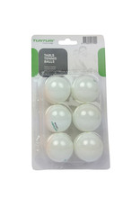 Tunturi Tunturi Tabletennis Balls (6pcs) White