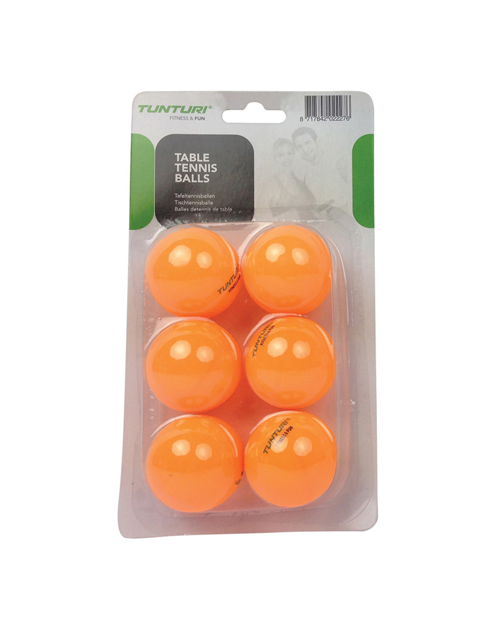Tunturi Tunturi Tabletennis Balls (6pcs) Orange