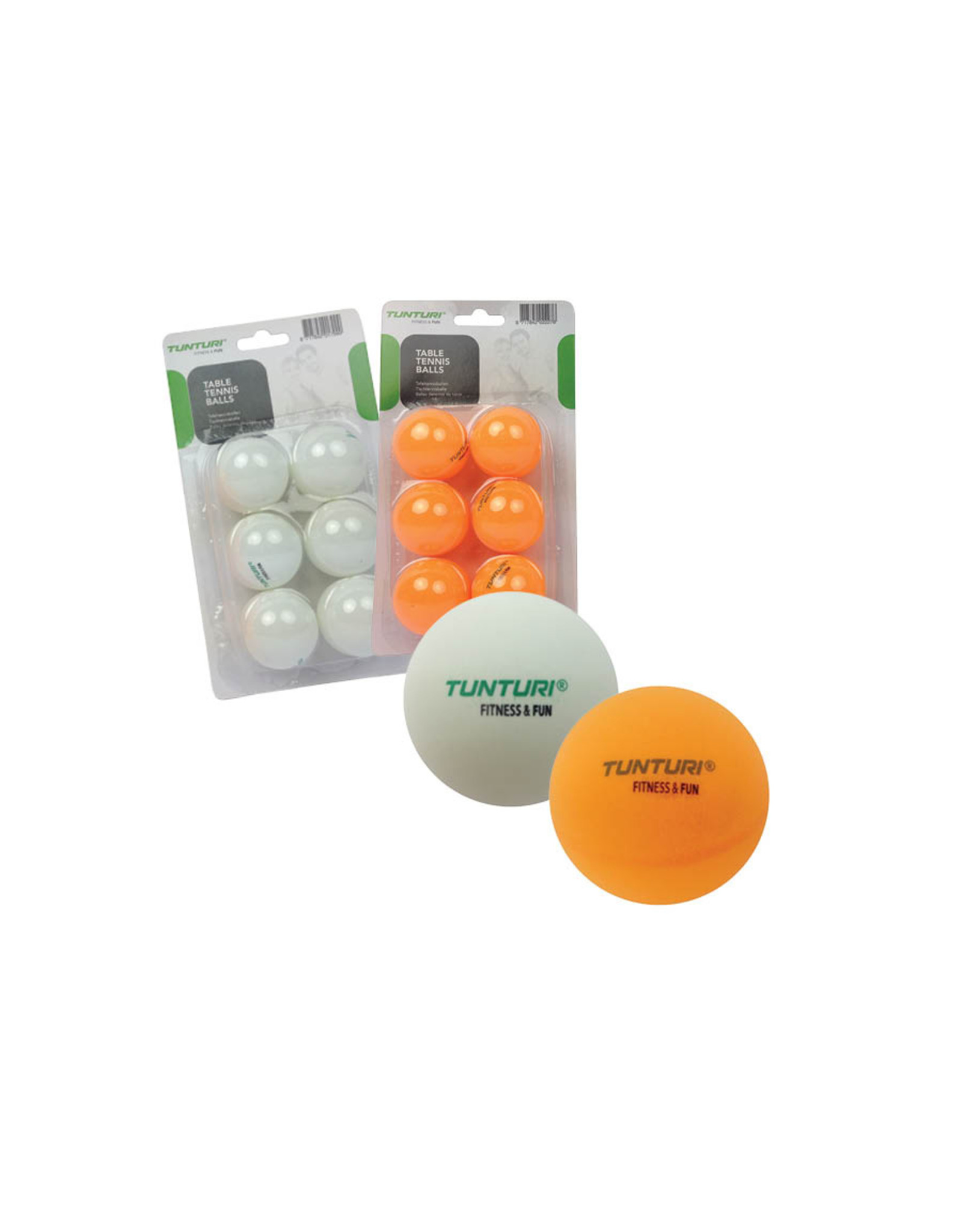 Tunturi Tunturi Tabletennis Balls (6pcs) Orange