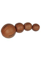 Tunturi Medicine Ball Leather, brown  1- 5 kg