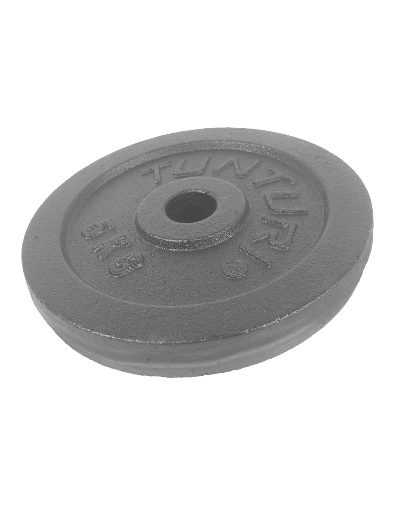 Tunturi Plate Black Single 5 - 20 kg