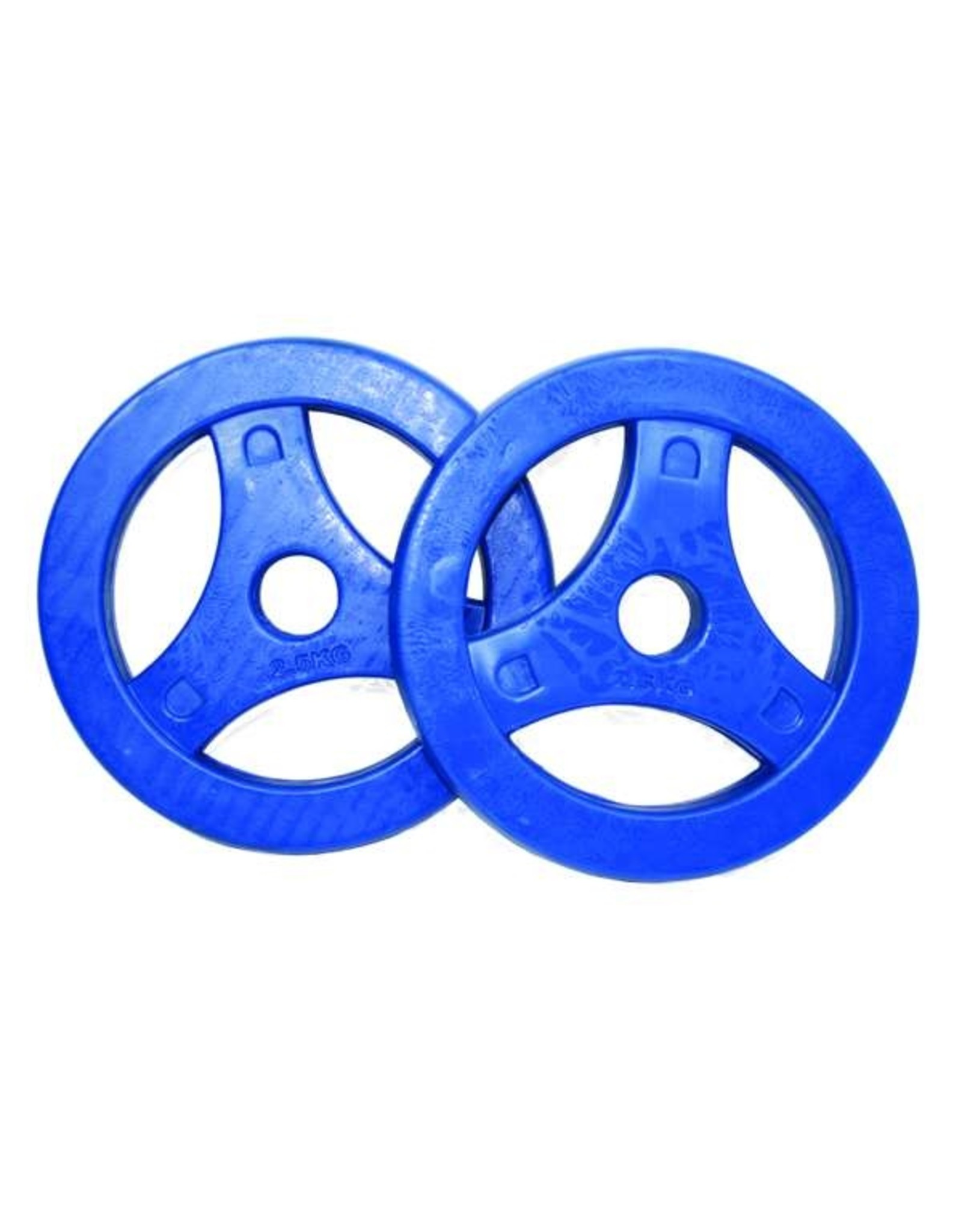 Tunturi Aerobic Plates Rubber Pair 0.5 - 2.5 kg