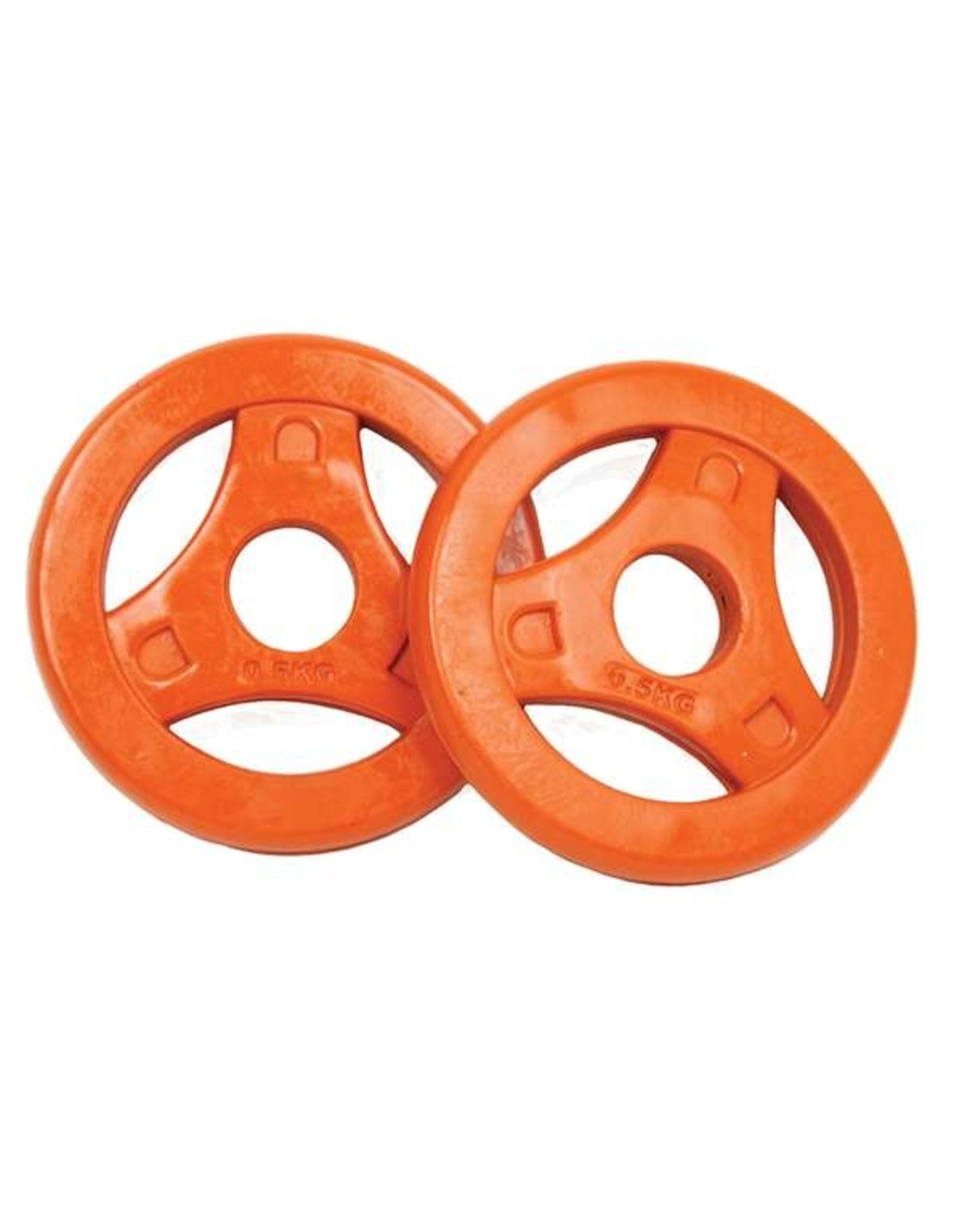 Tunturi Aerobic Plates Rubber Pair 0.5 - 2.5 kg