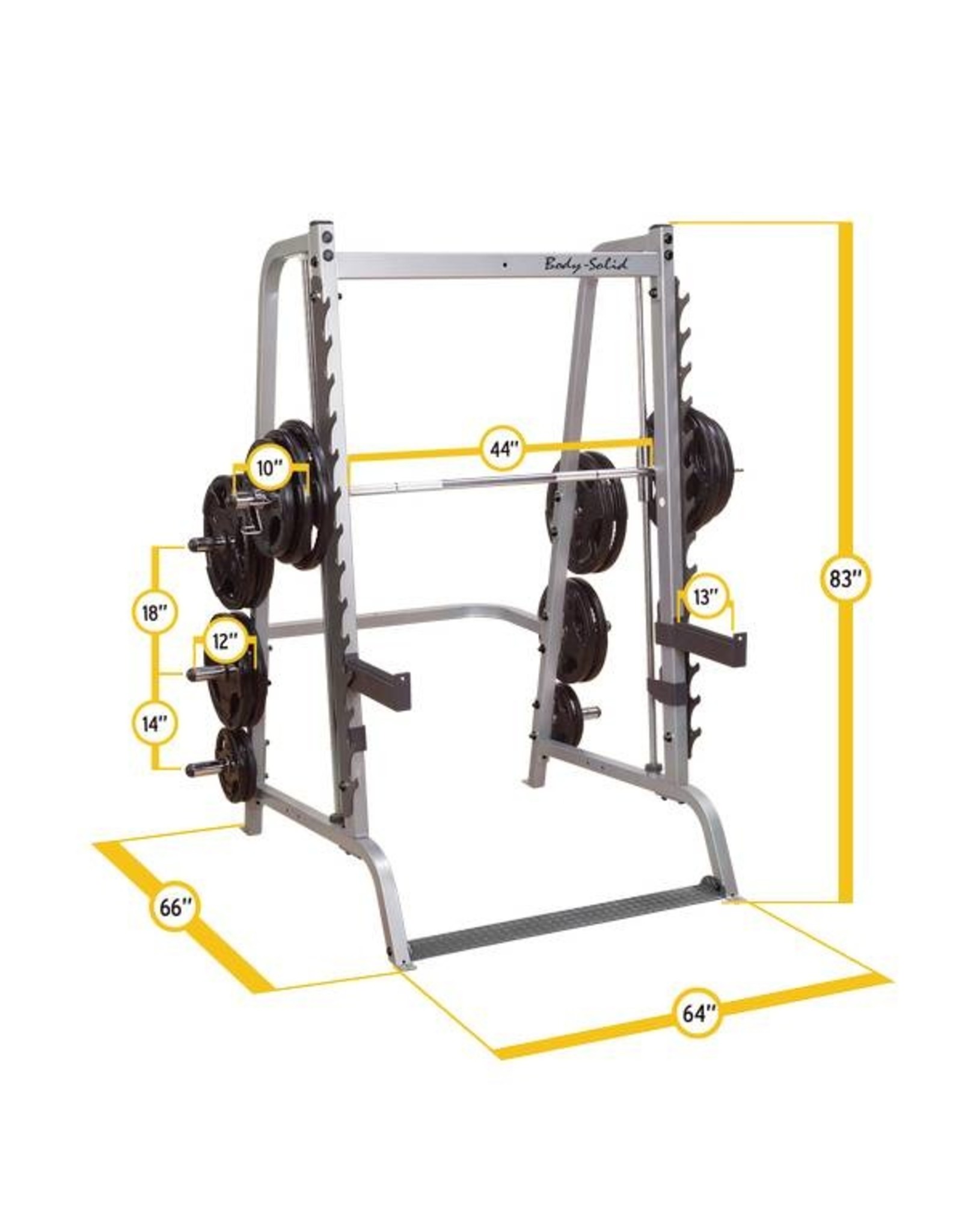 Body-Solid Body-Solid Serie 7 Smith machine GS348