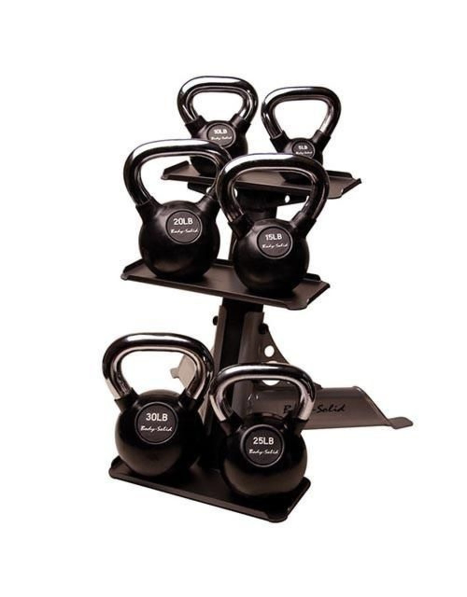 Body-Solid Body-Solid 3-Pair Kettlebell Rack GDKR50