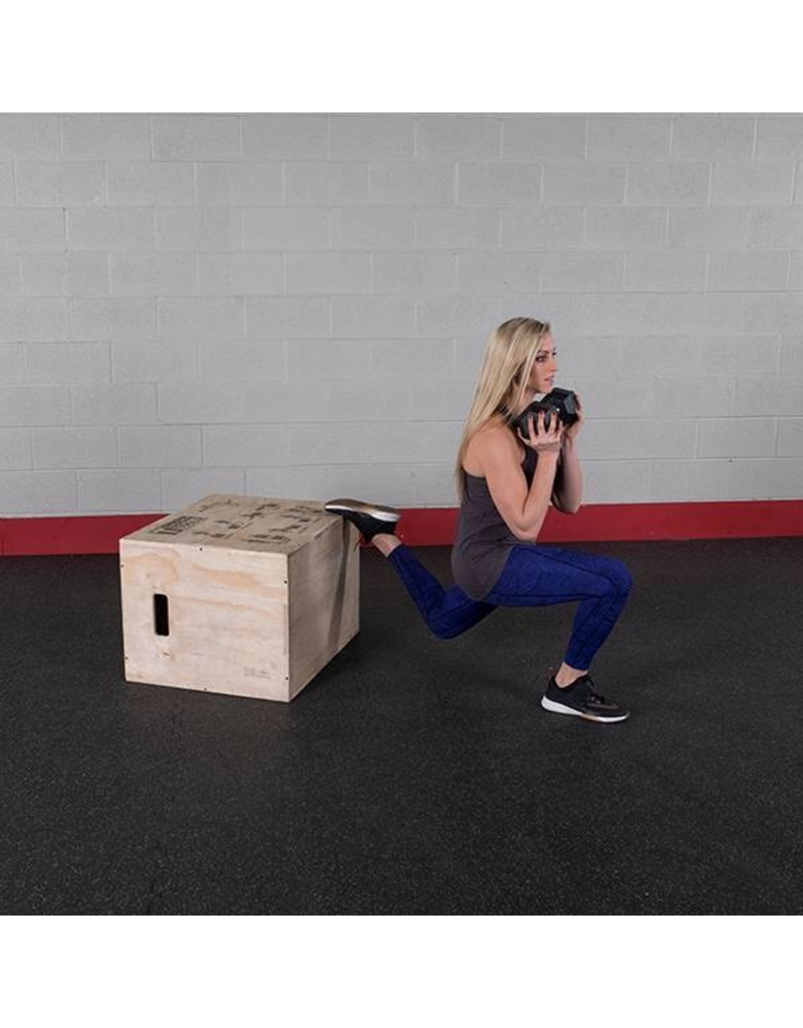 Body-Solid Body-Solid 3-In-1 Houten Plyo Box BSTWPBOX