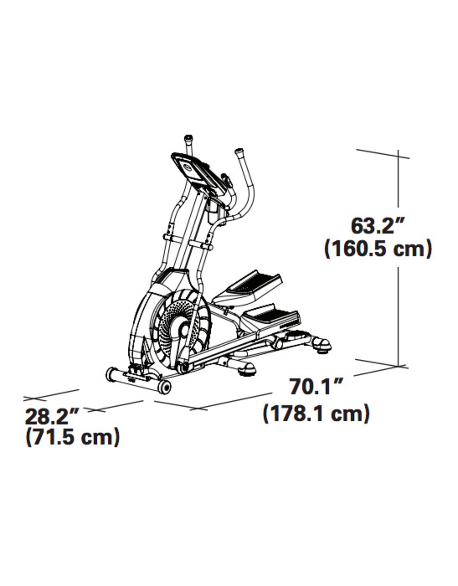 Schwinn Schwinn 430i Crosstrainer - Hellingshoek - 23 Programma's