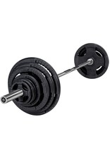 Body-Solid Body-Solid 140 kg set olympische gewichten + stang + sluitveren