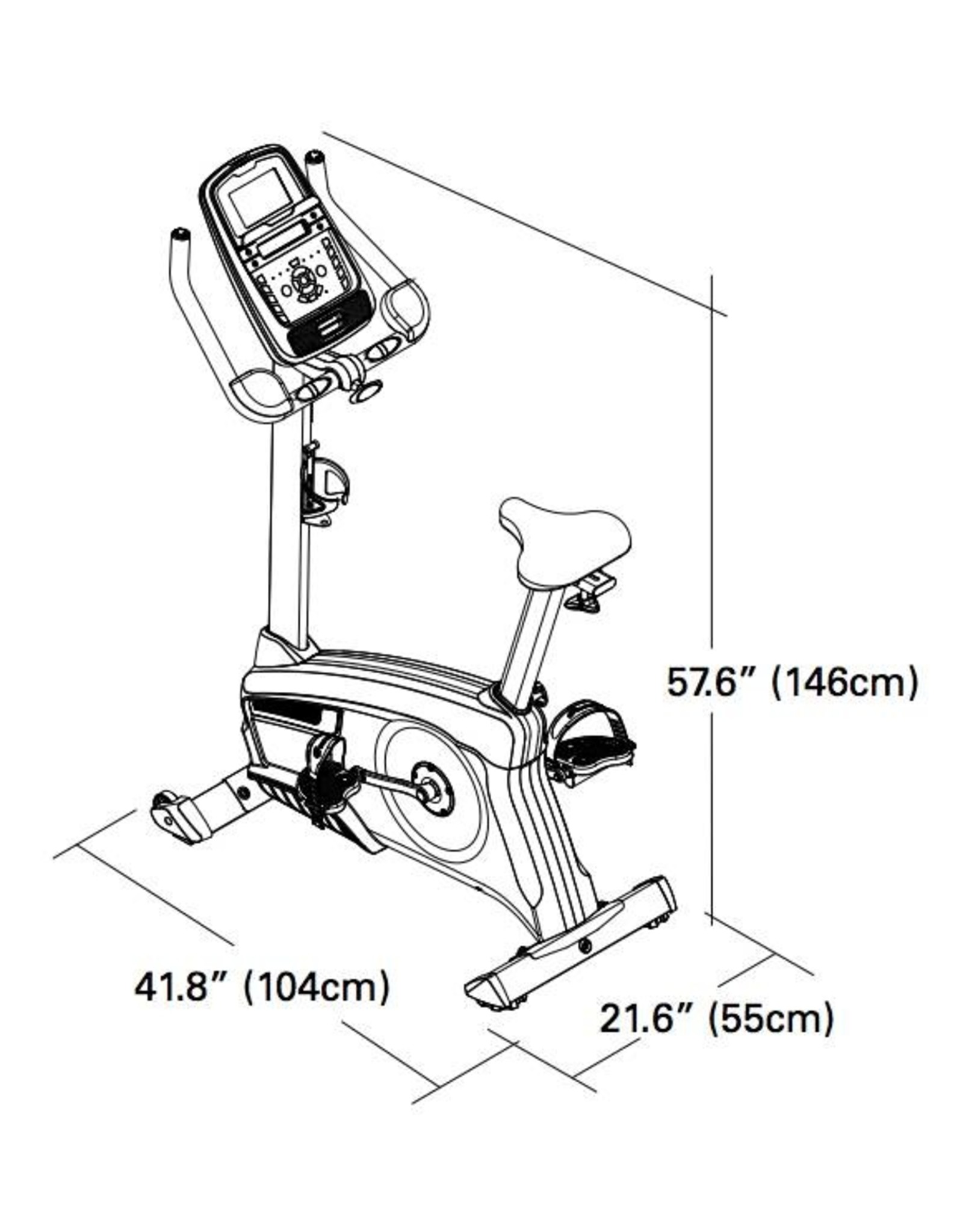 Nautilus Nautilus U626 Hometrainer Black Series - met Explore the World