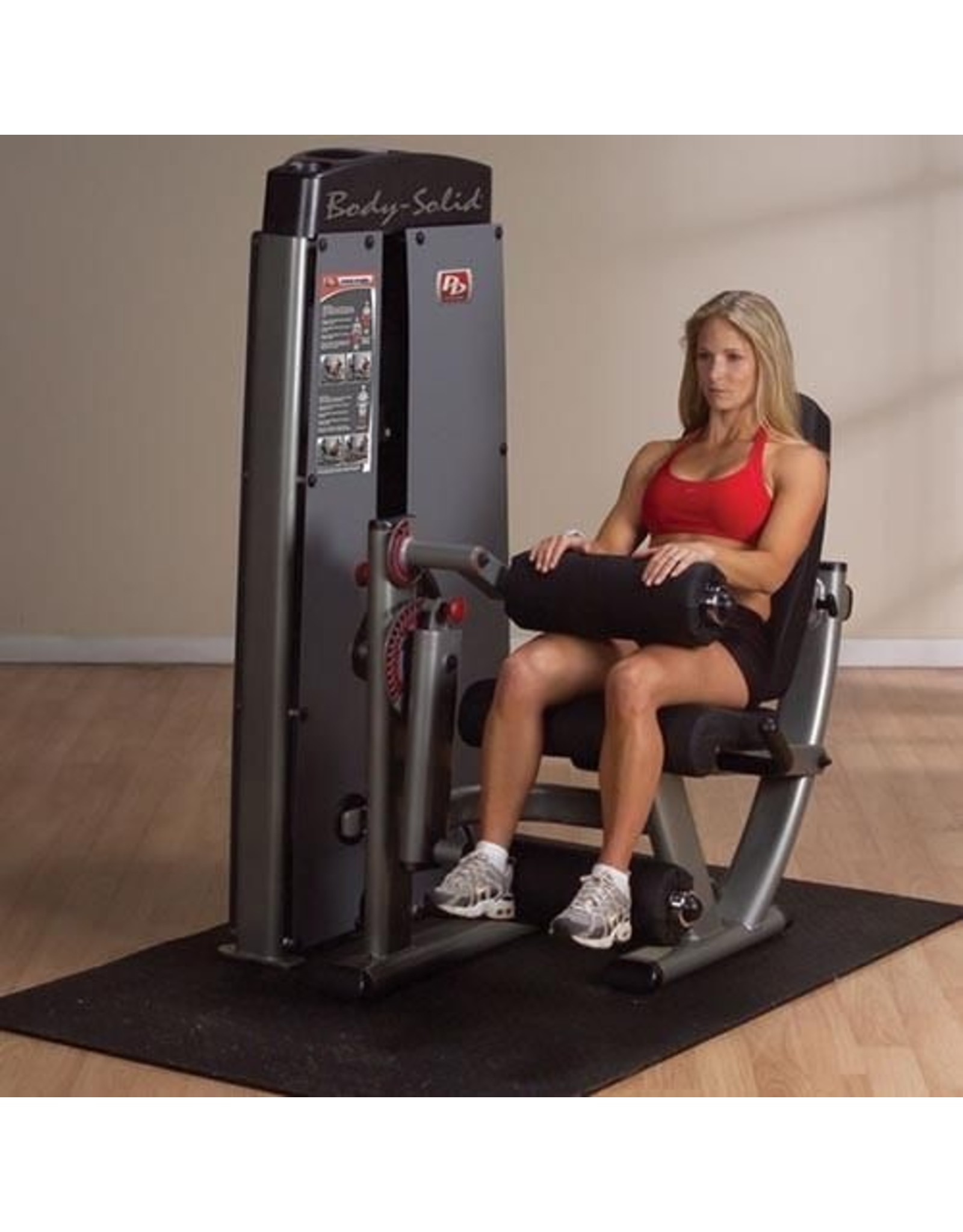 Pro Dual Body-Solid Pro Dual Leg Extension and Curl Machine DLEC-SF