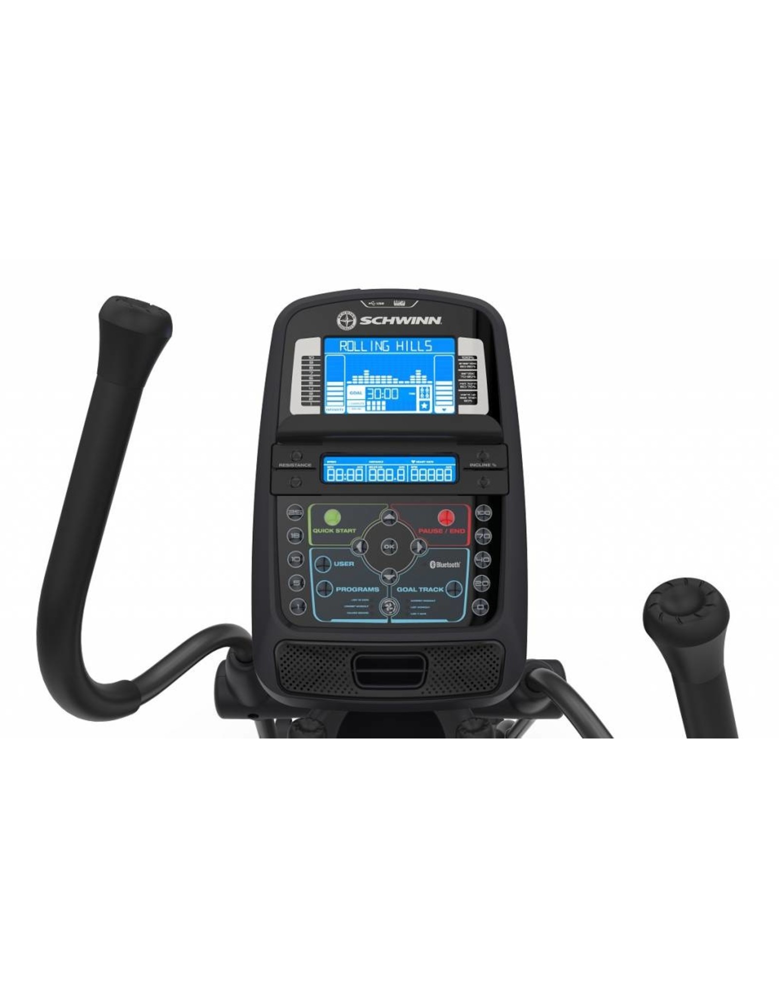 Schwinn Schwinn 570E Crosstrainer - met Bluetooth + Explore the World en elektrische hellingshoek