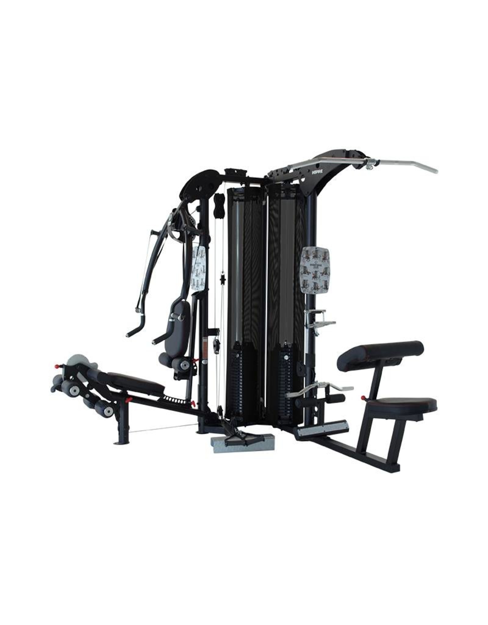 Inspire Inspire Multi-gym M5 - twee gewichtstapels - zwart